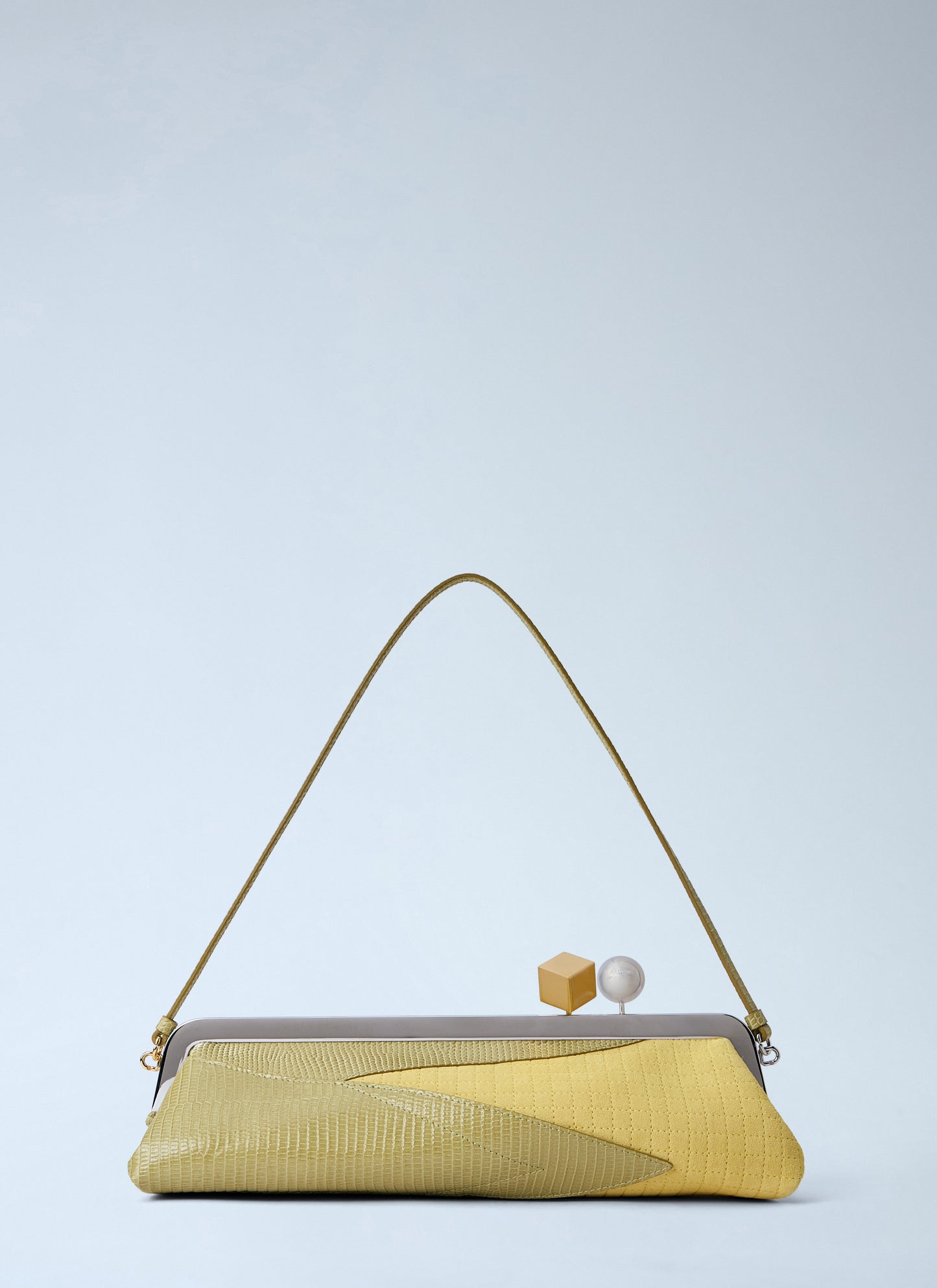 Jacquemus Women The Salon Maïs Leather Clutch Bag JACQUEMUS
