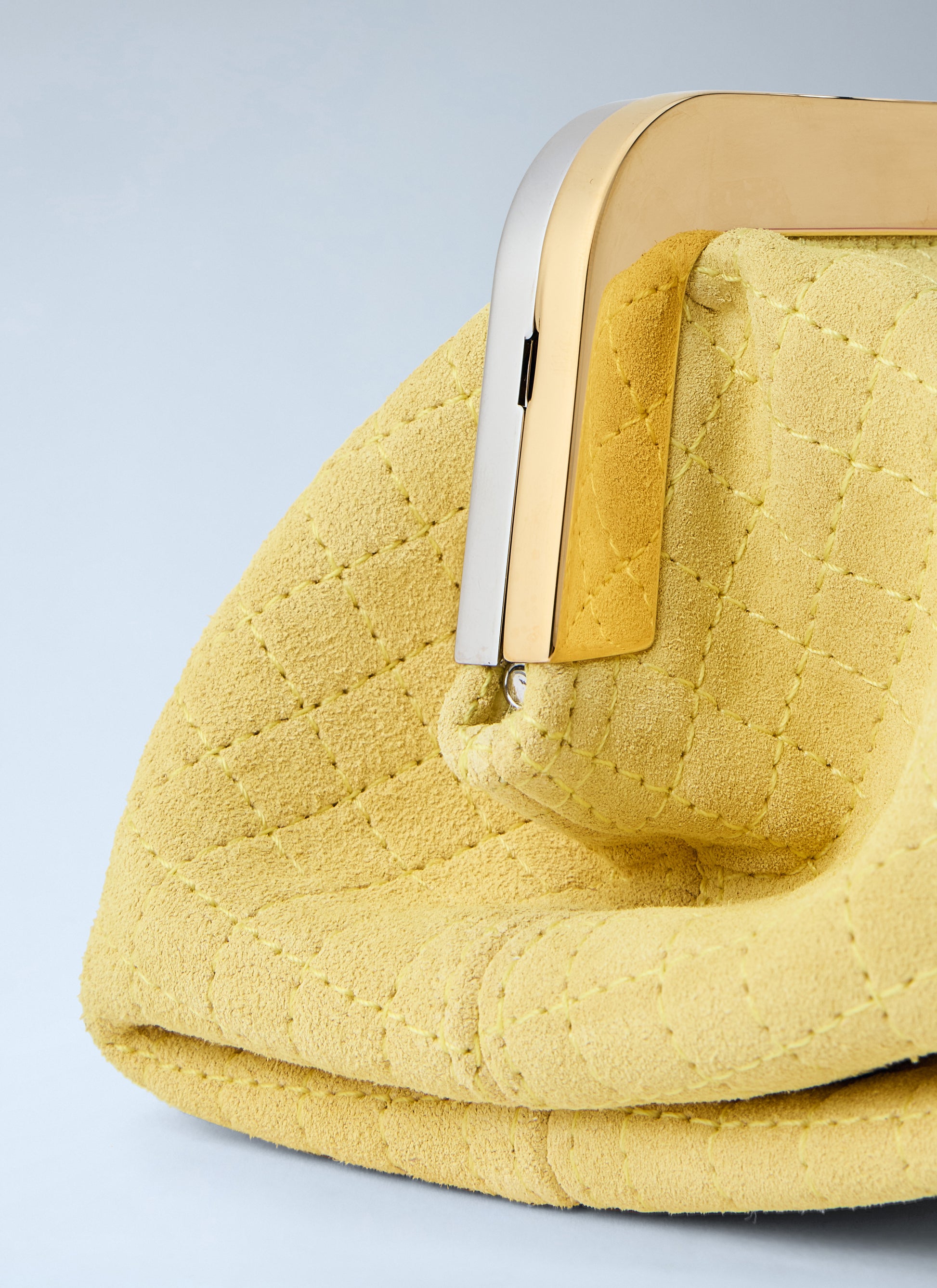 Jacquemus Women The Salon Maïs Leather Clutch Bag JACQUEMUS