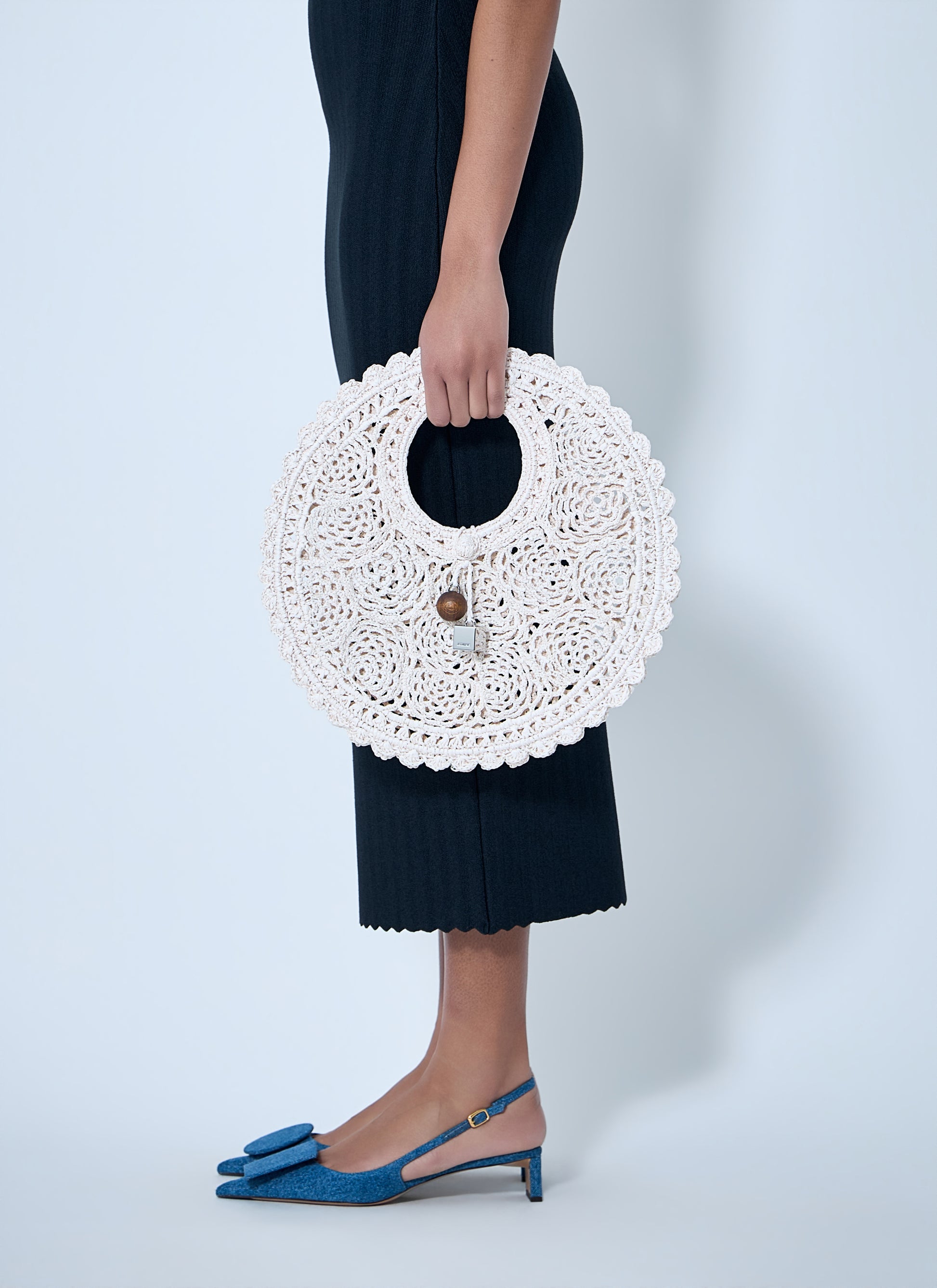 Jacquemus Women Le Petit Rond Spiaggia Handbag JACQUEMUS