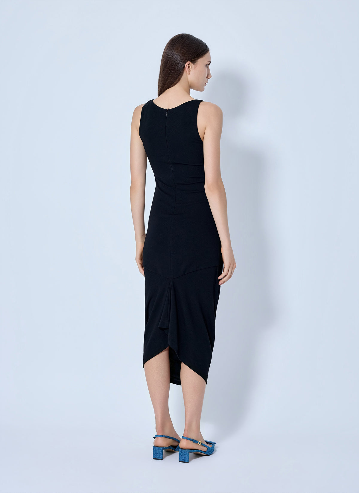 Jacquemus Women La Regata Draped Midi Dress JACQUEMUS