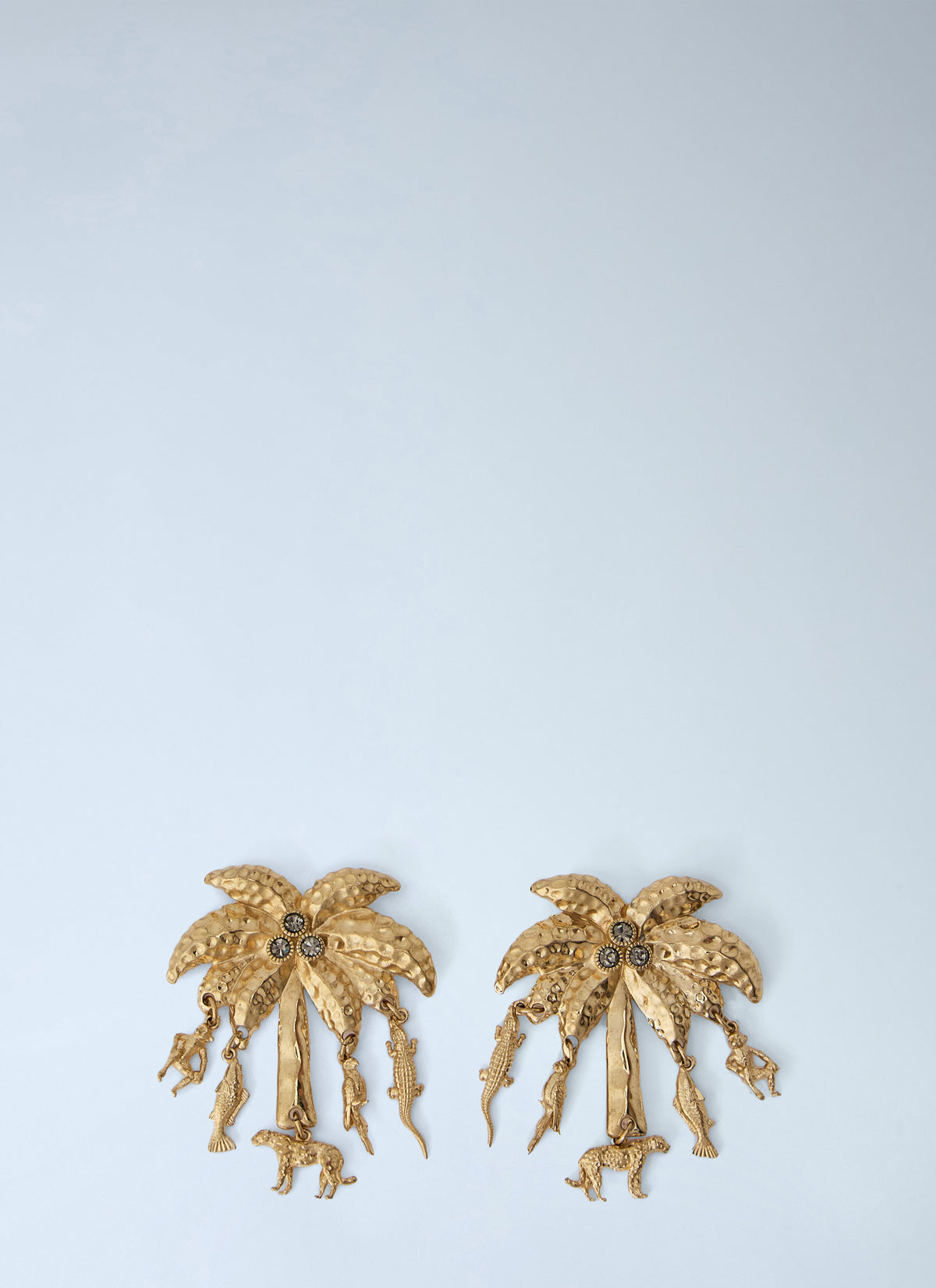 Jacquemus Women Les Boucles Palmier Earrings JACQUEMUS