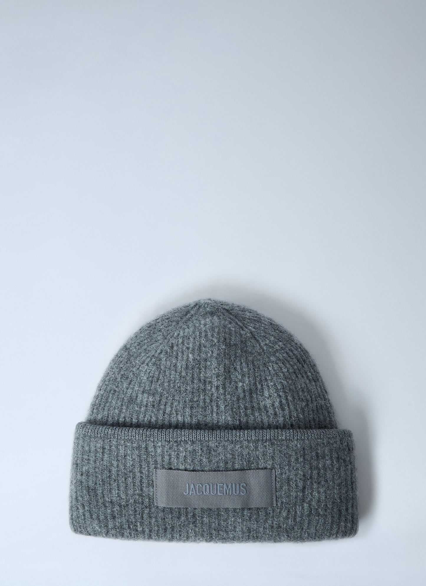 Jacquemus Men Logo Motif Beanie Hat JACQUEMUS
