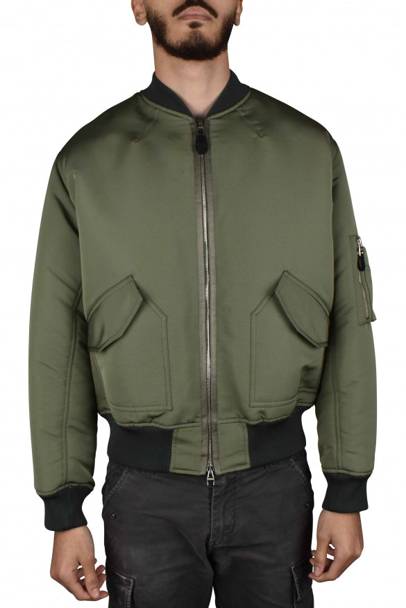 Alexander Mcqueen Men Bomber Jacket ALEXANDER MCQUEEN