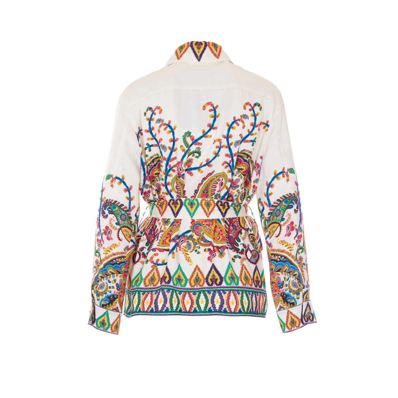 Etro Women Jacket With Floreal Paisley Placed Print ETRO