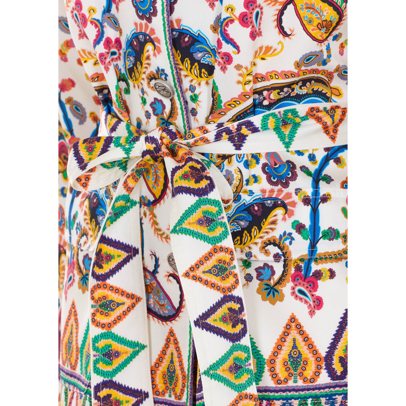 Etro Women Jacket With Floreal Paisley Placed Print ETRO