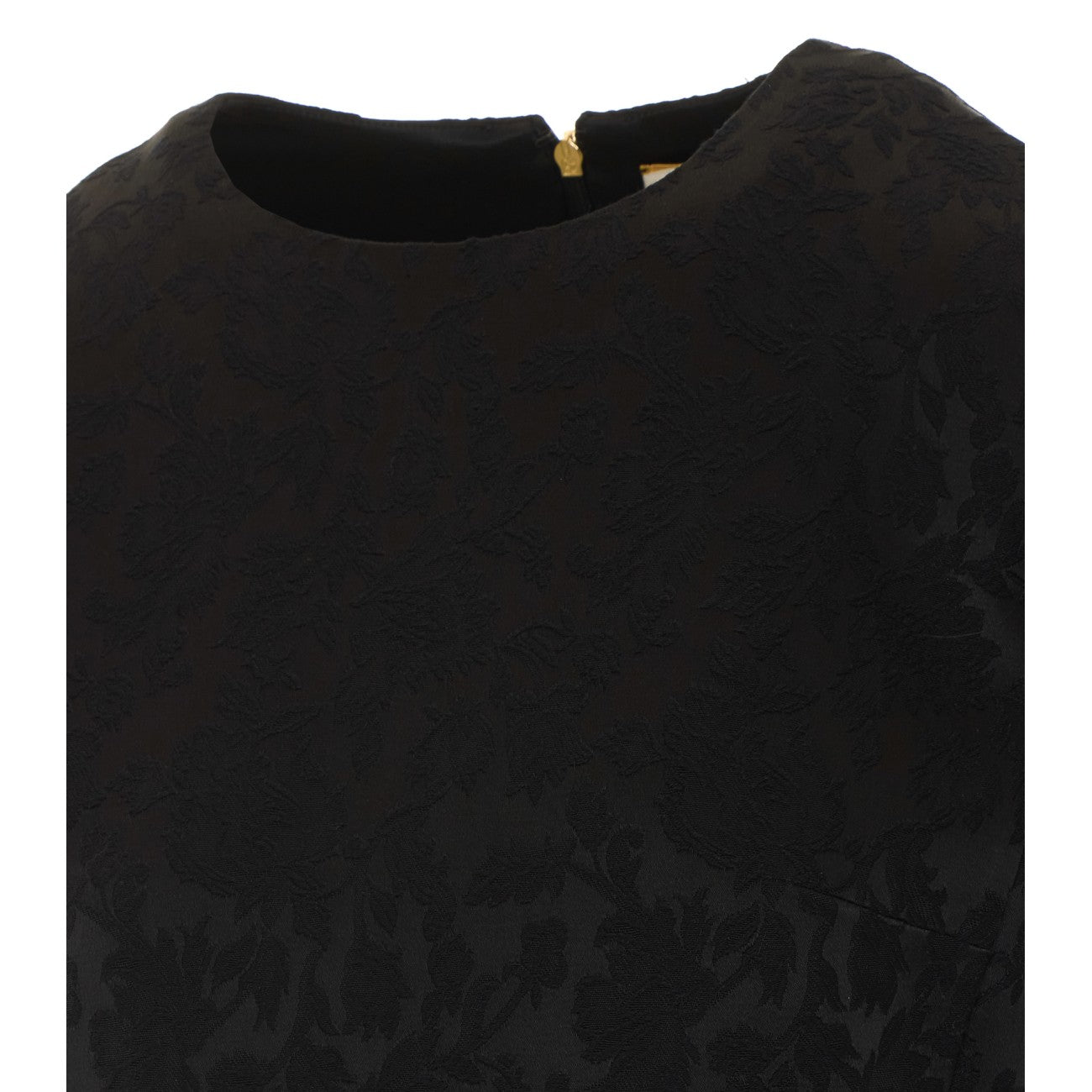 Saint Laurent Women Jacquard Mini Dress With Monogram Logo SAINT LAURENT