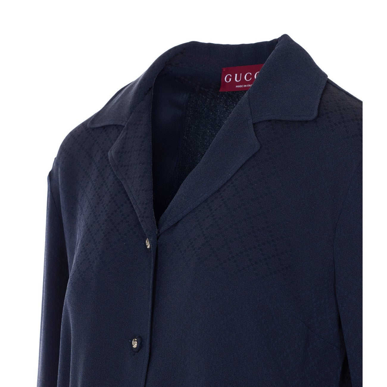 Gucci Women Jacquard Silk Shirt GUCCI