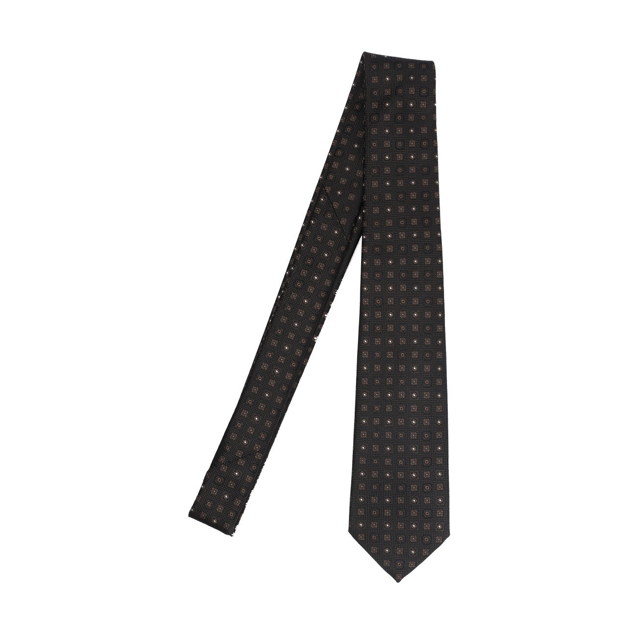 Saint Laurent Men Jacquard Silk Tie SAINT LAURENT