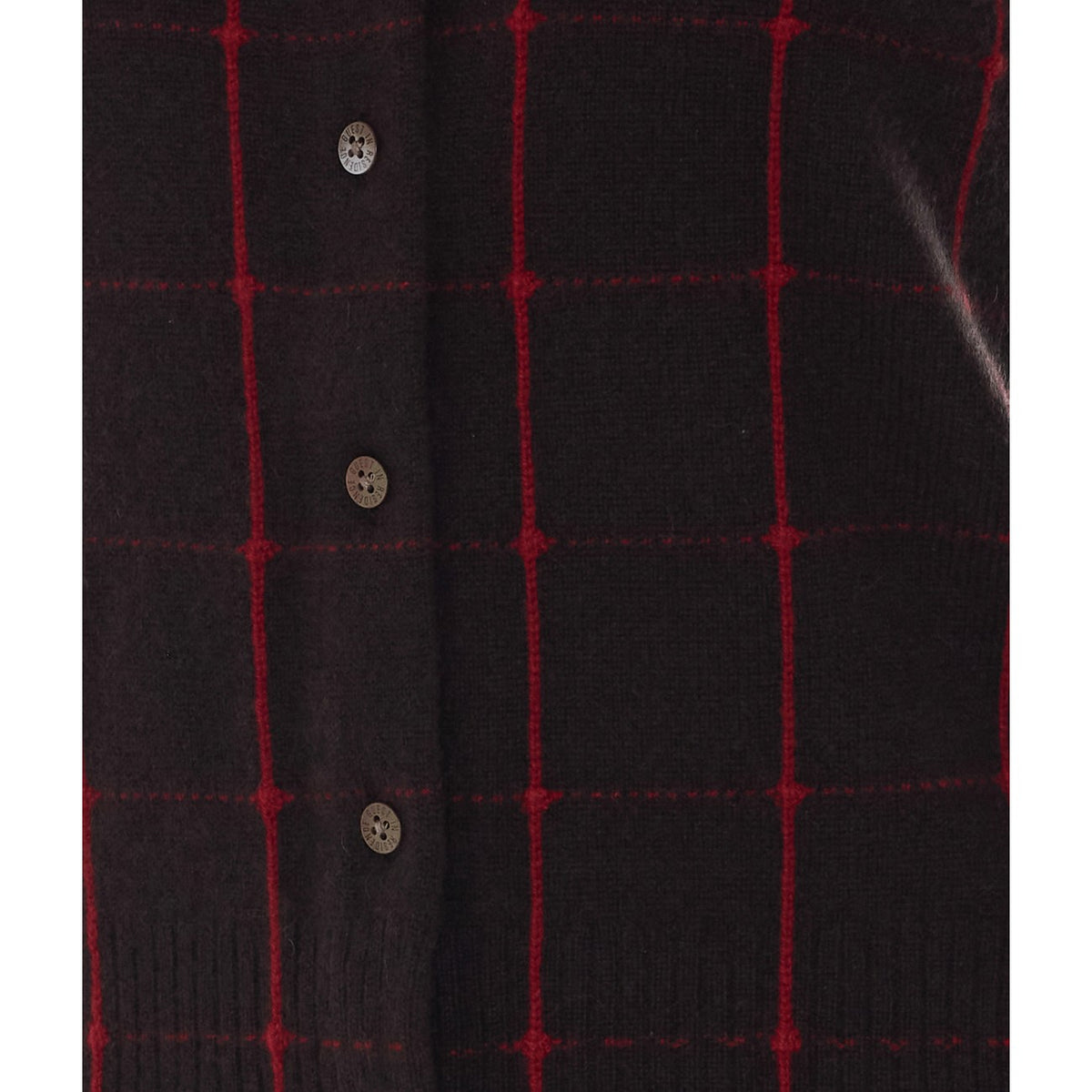 Guest In Residence Women Jane Checker Cardigan GUEST IN RESIDENCE