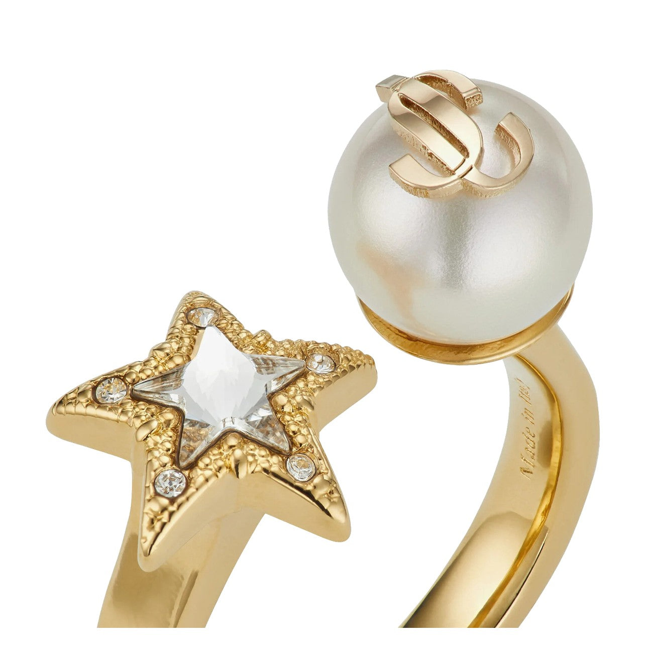 Jimmy Choo Women Jc Star Pearl Ring JIMMY CHOO