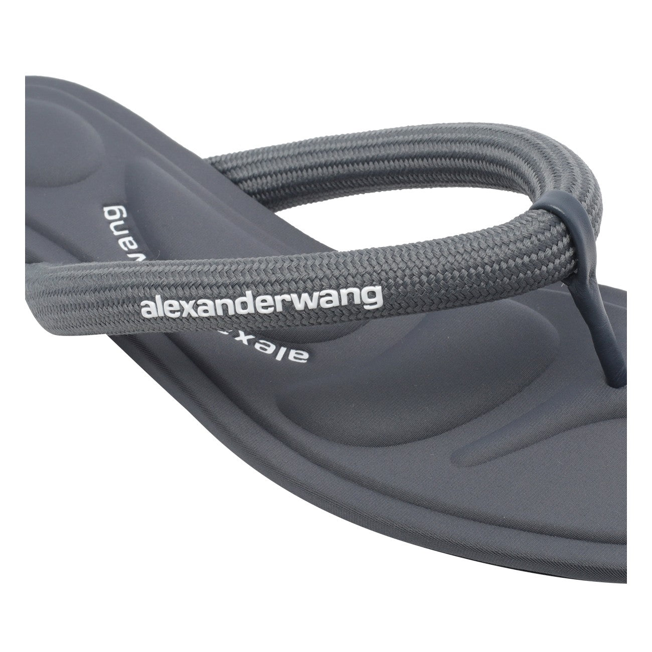 Alexander Wang Women Jenna Tubular Flat Thong Sandals ALEXANDER WANG