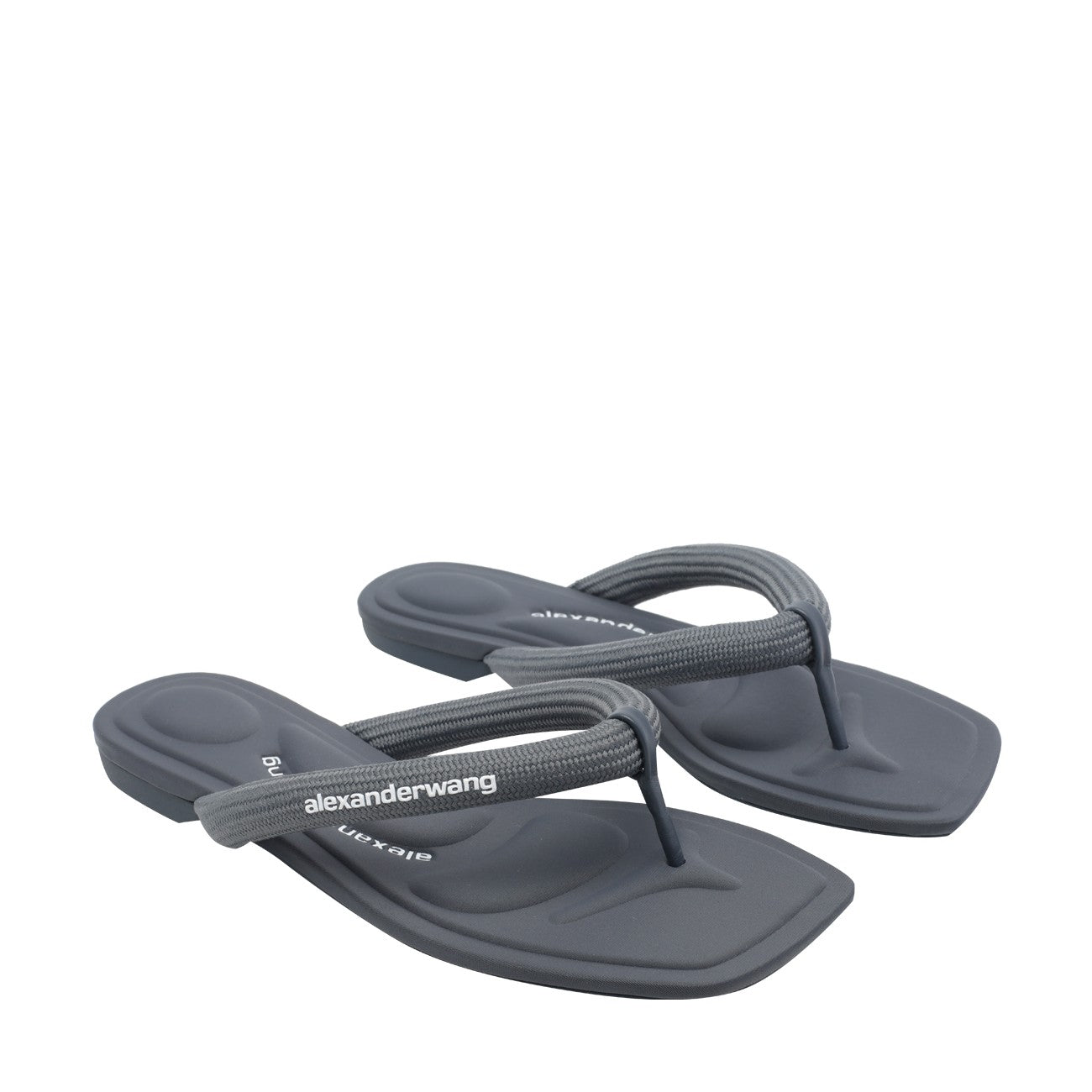 Alexander Wang Women Jenna Tubular Flat Thong Sandals ALEXANDER WANG