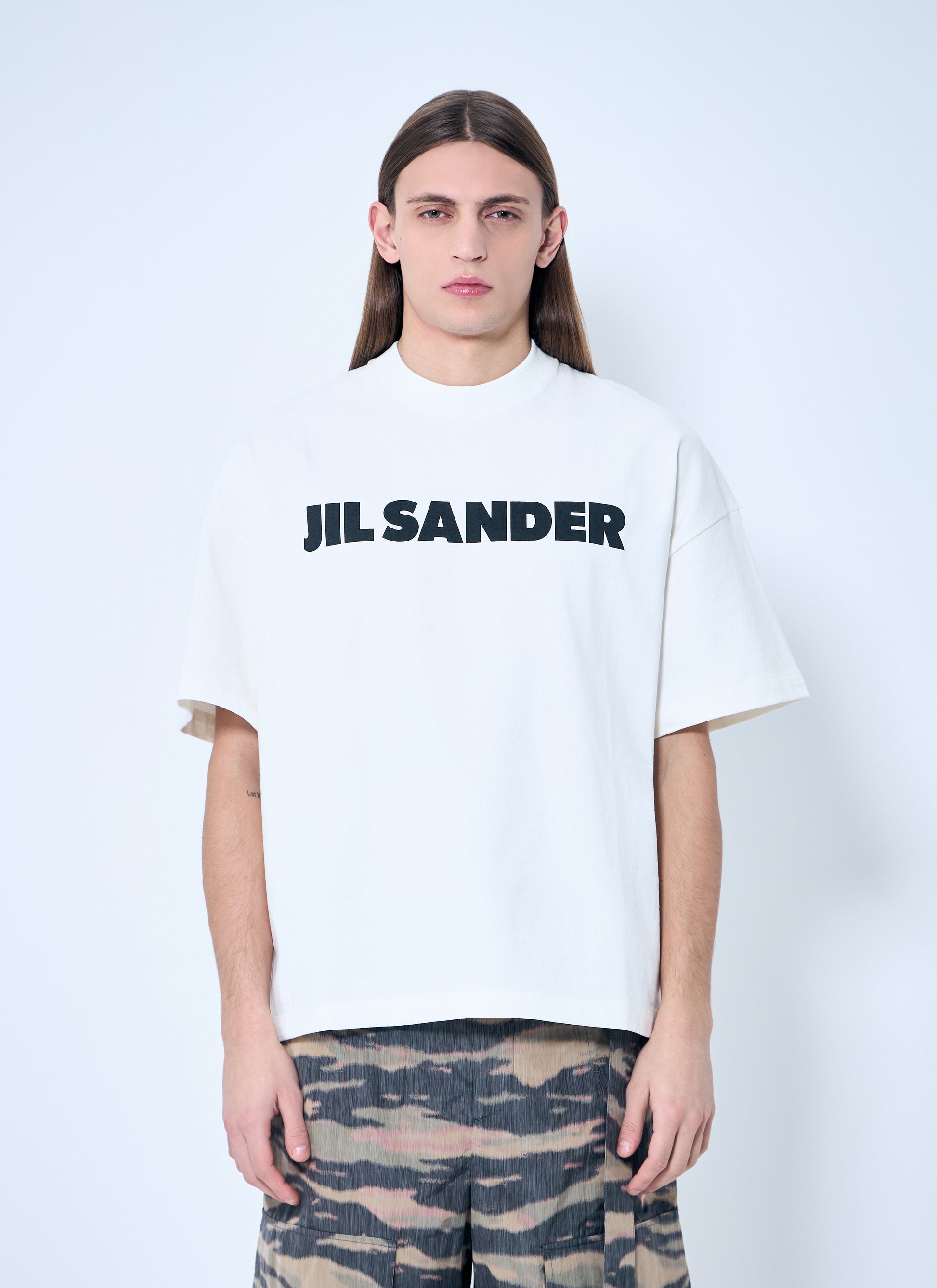 Jil Sander Men Logo T-Shirt JIL SANDER
