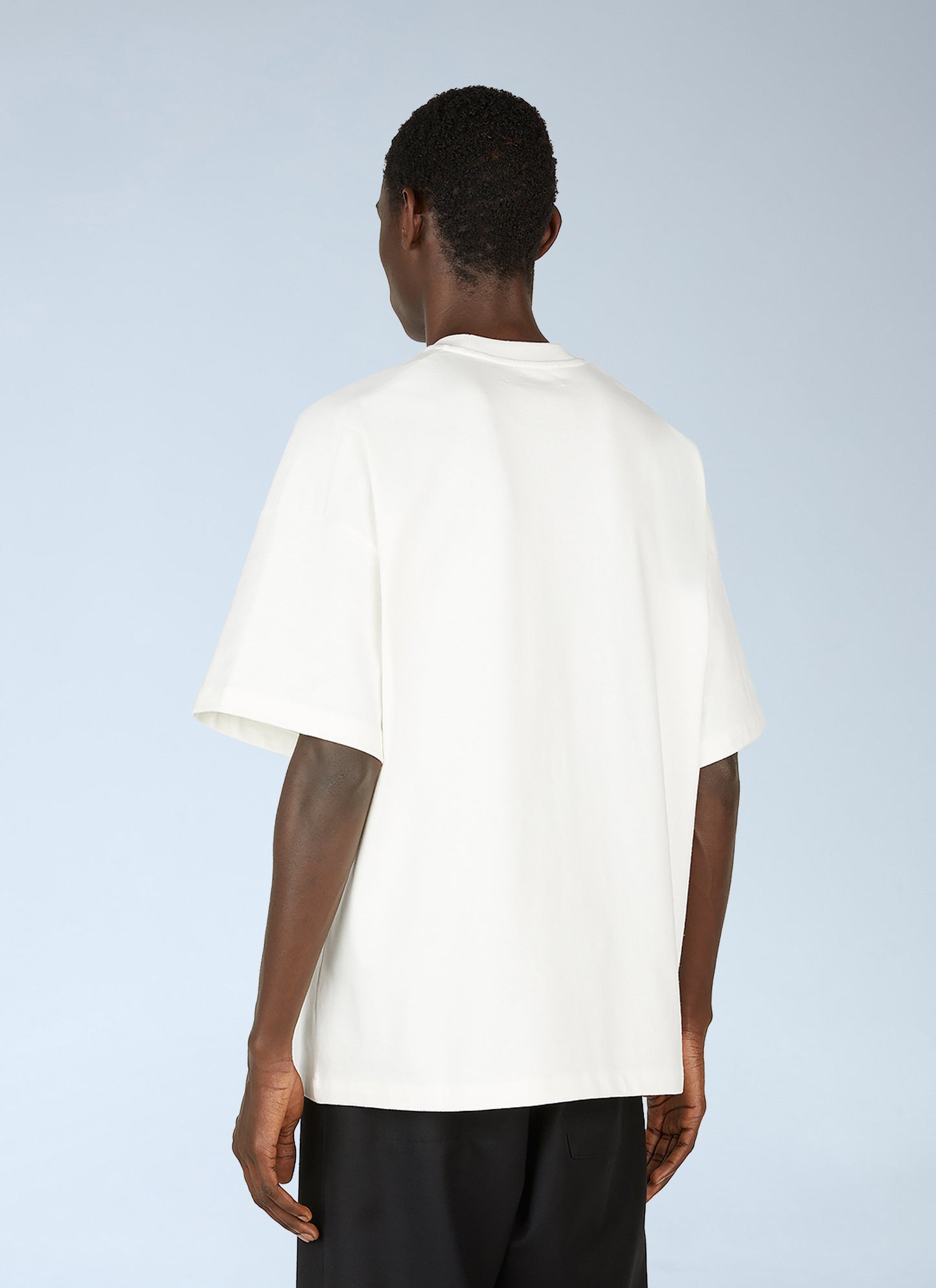 Jil Sander Men Logo Print T-Shirt JIL SANDER