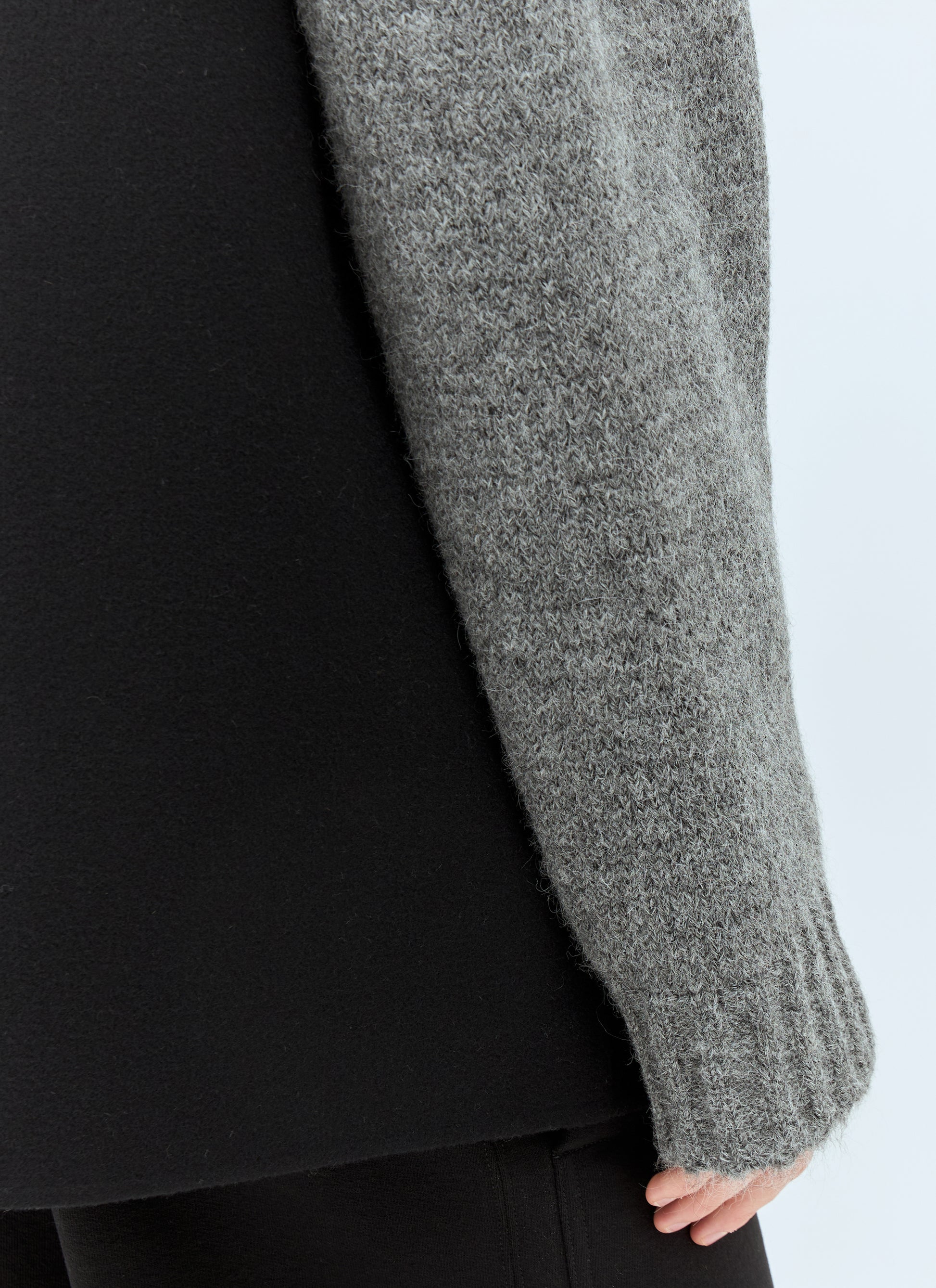 Jil Sander Men Knit-Sleeves Wool Jacket JIL SANDER