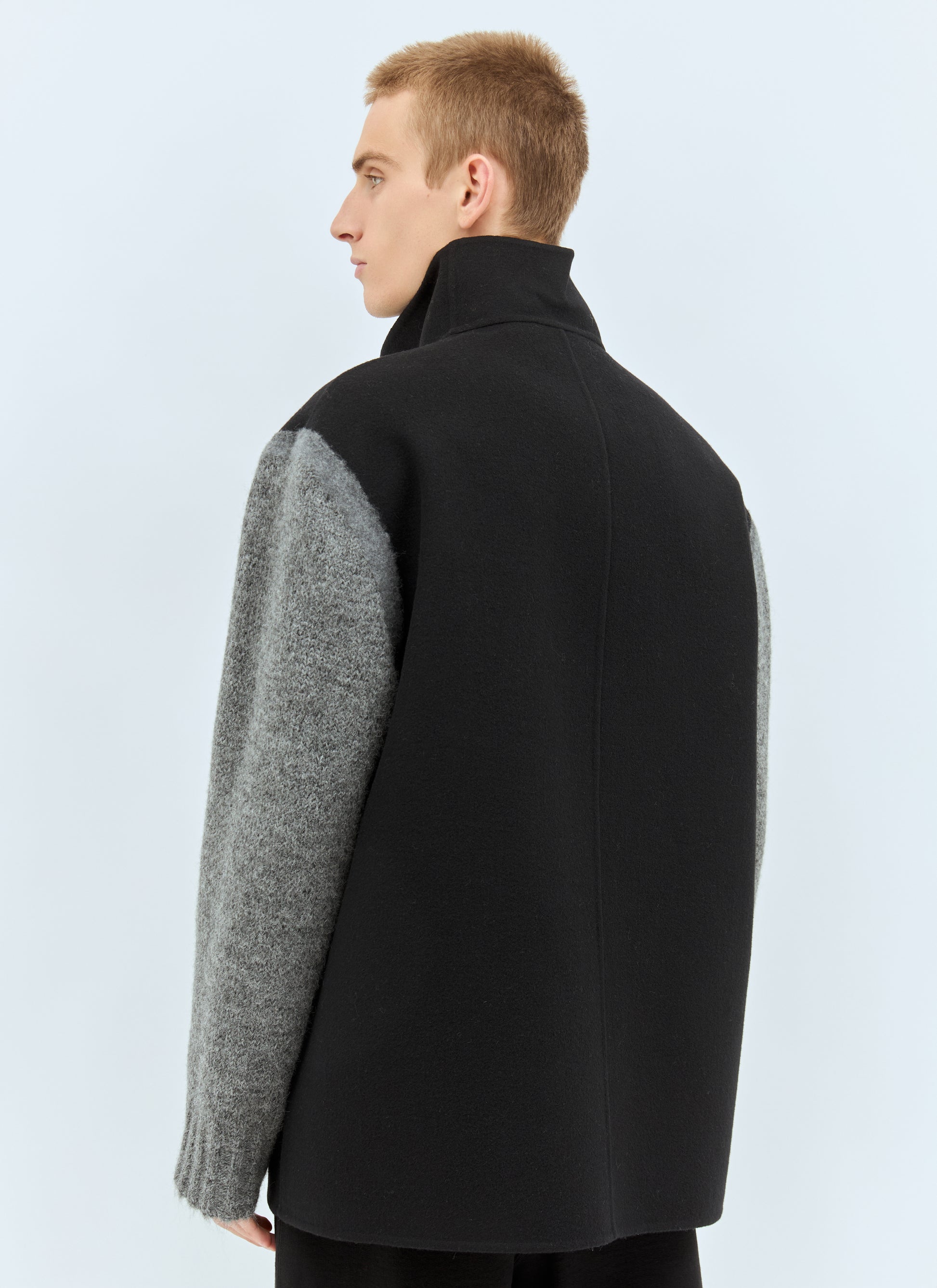 Jil Sander Men Knit-Sleeves Wool Jacket JIL SANDER