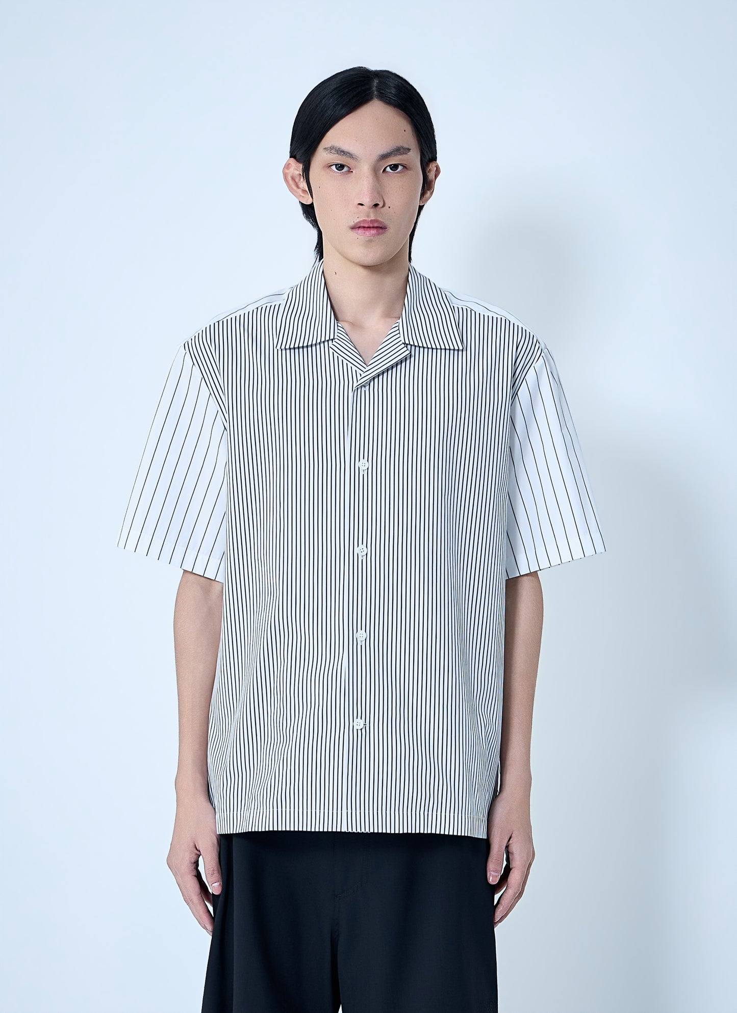 Jil Sander Men Boxy Fit Short Sleeve Shirt JIL SANDER