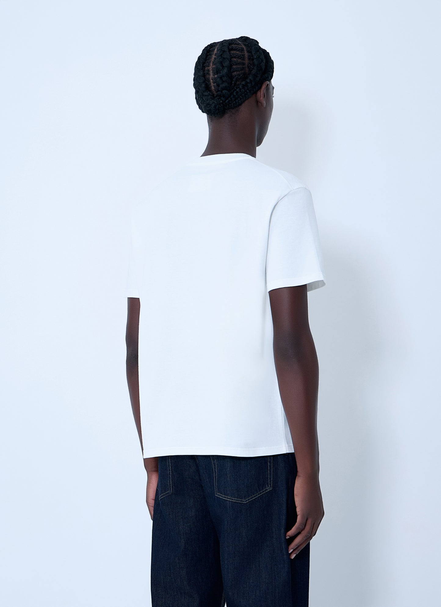 Jil Sander Men Logo Print T-Shirt