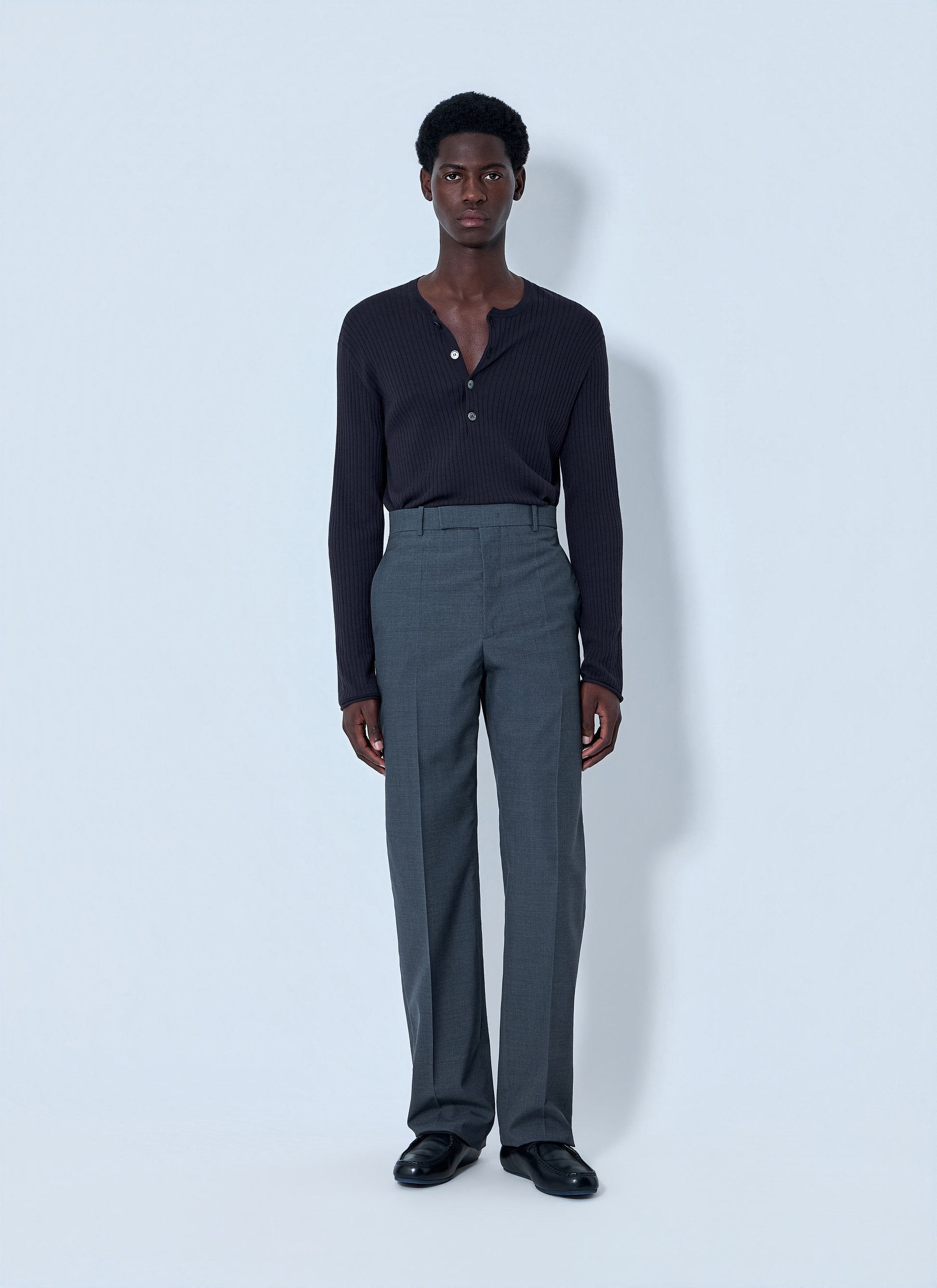 Jil Sander Men Tailored Wool-Blend Trousers JIL SANDER