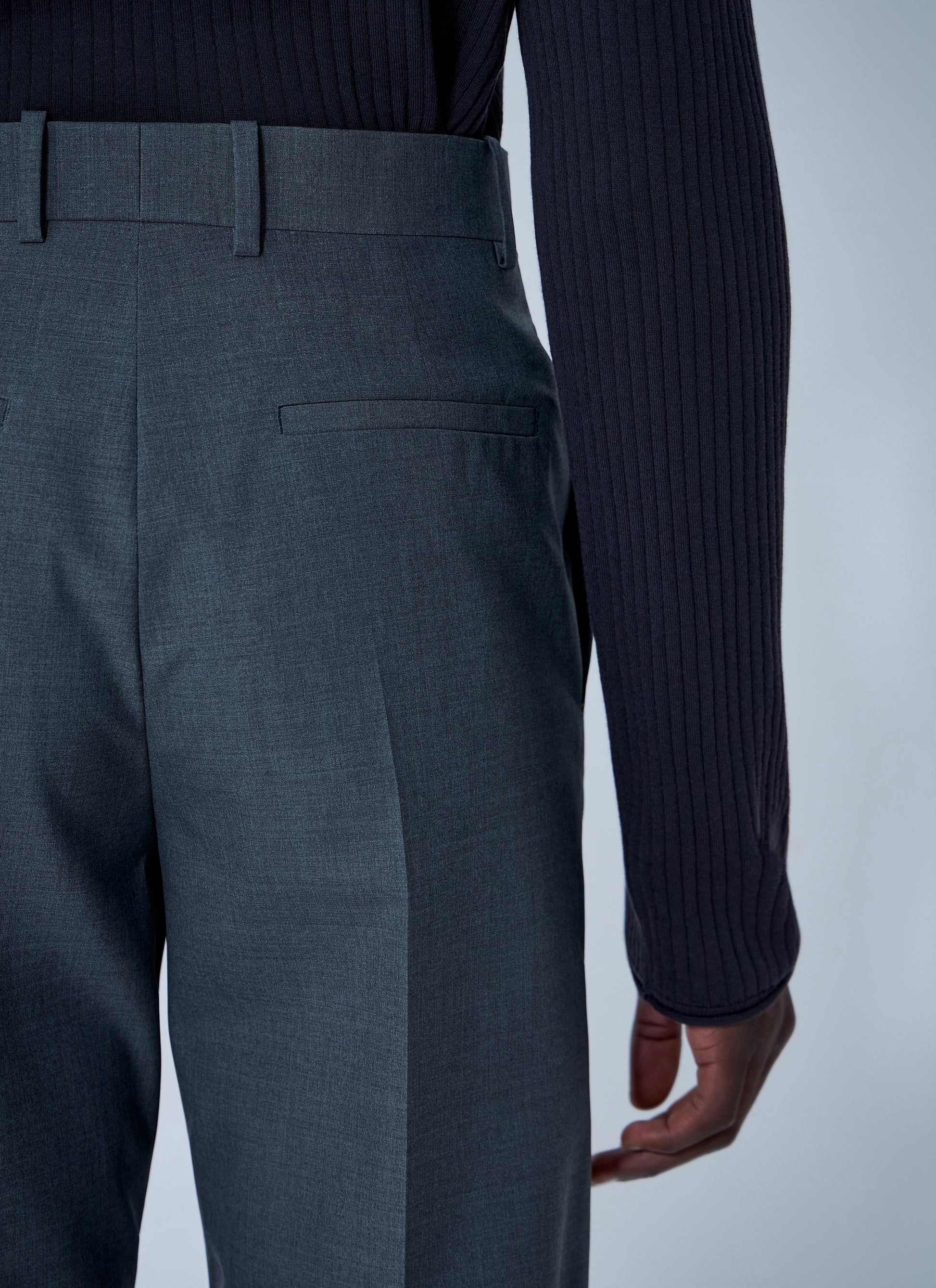 Jil Sander Men Tailored Wool-Blend Trousers JIL SANDER