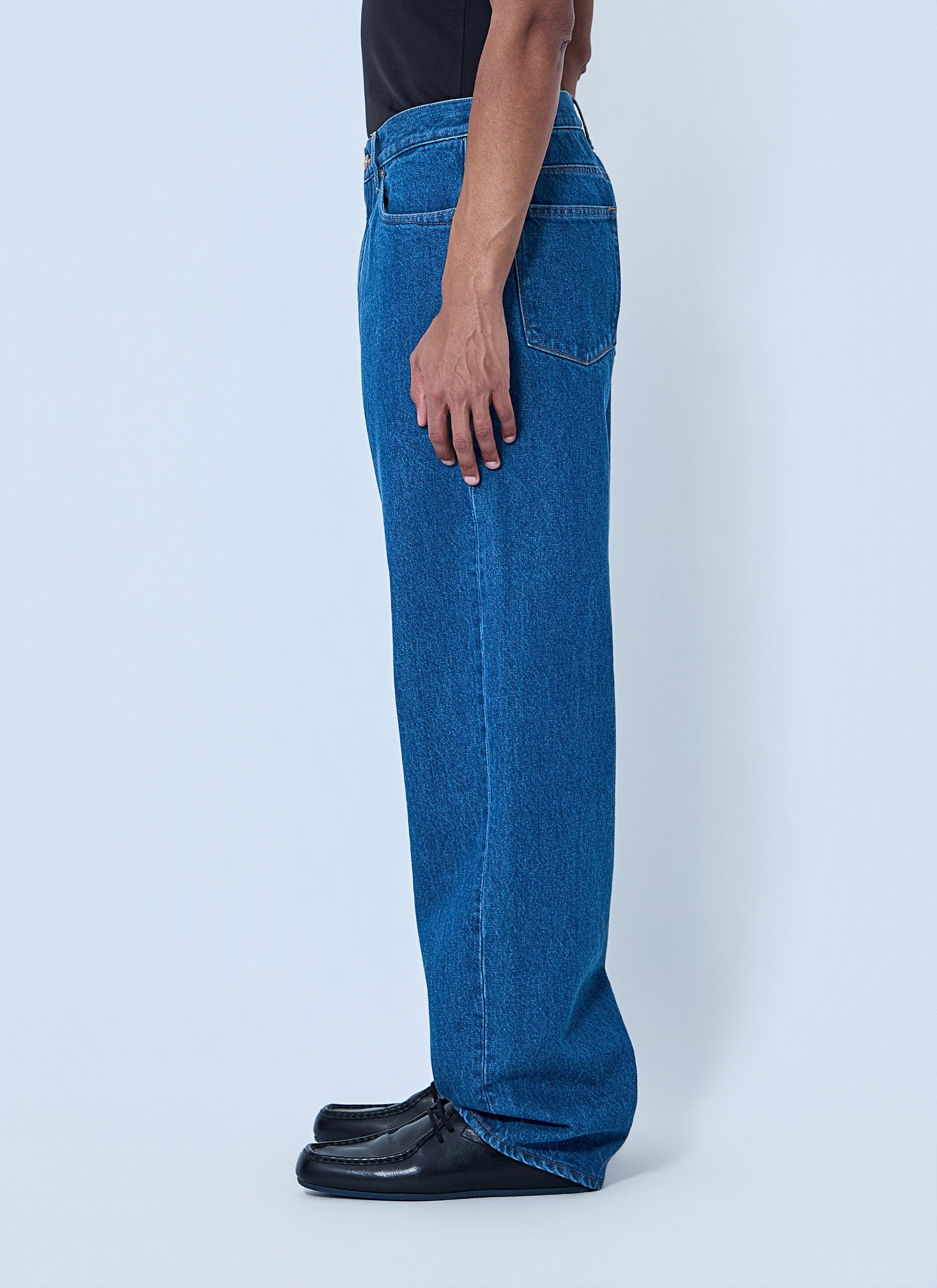 Jil Sander Men Wide-Leg Denim Jeans JIL SANDER