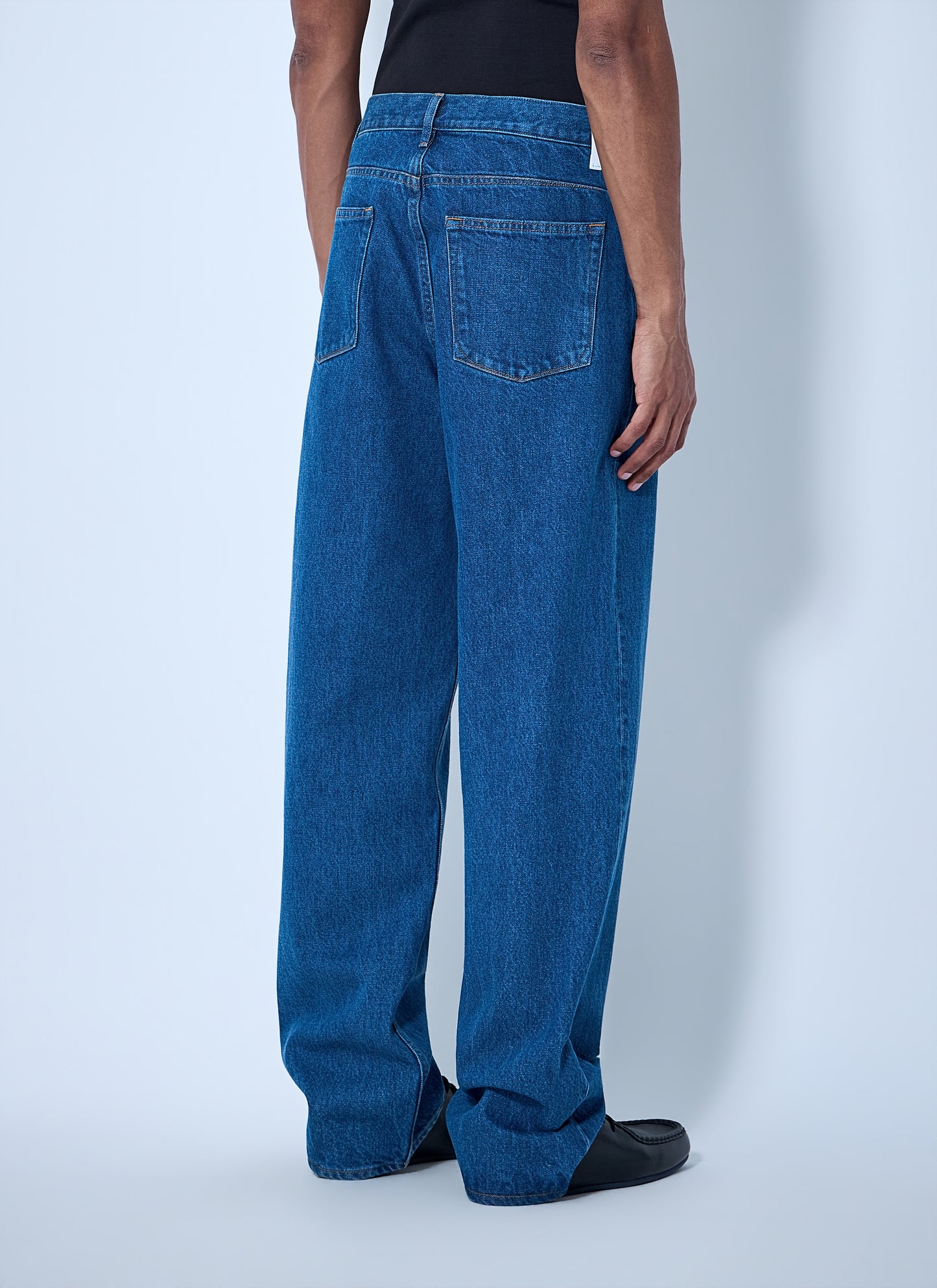 Jil Sander Men Wide-Leg Denim Jeans JIL SANDER