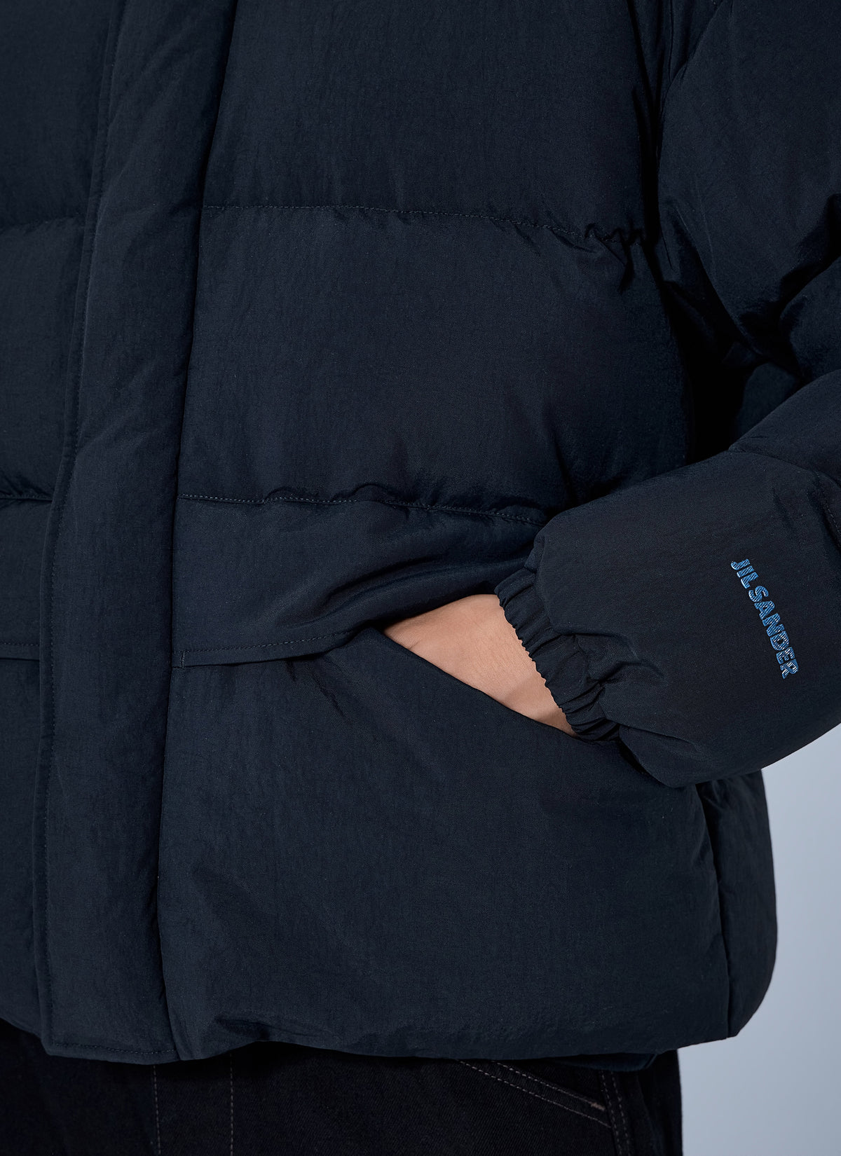 Jil Sander Men High-Neck Puffer Jacket JIL SANDER