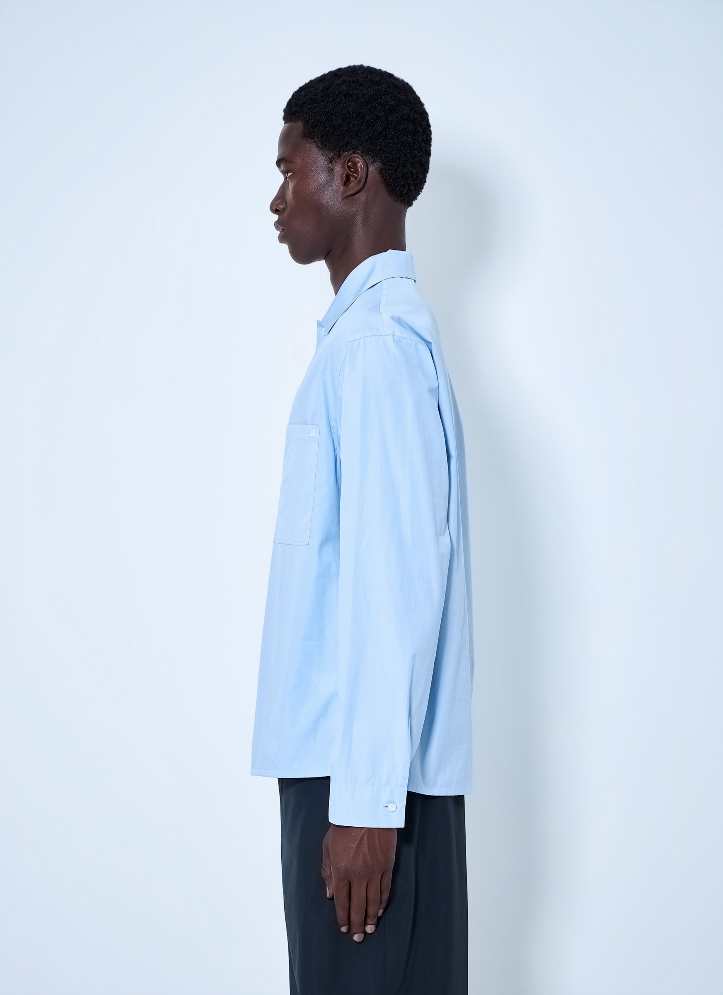 Jil Sander Men Button-Down Cotton Shirt JIL SANDER