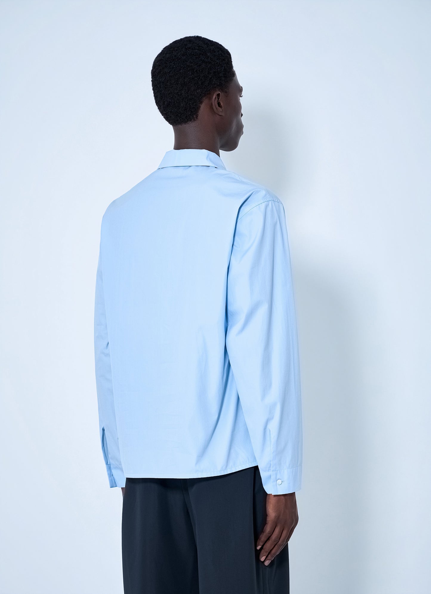 Jil Sander Men Button-Down Cotton Shirt JIL SANDER