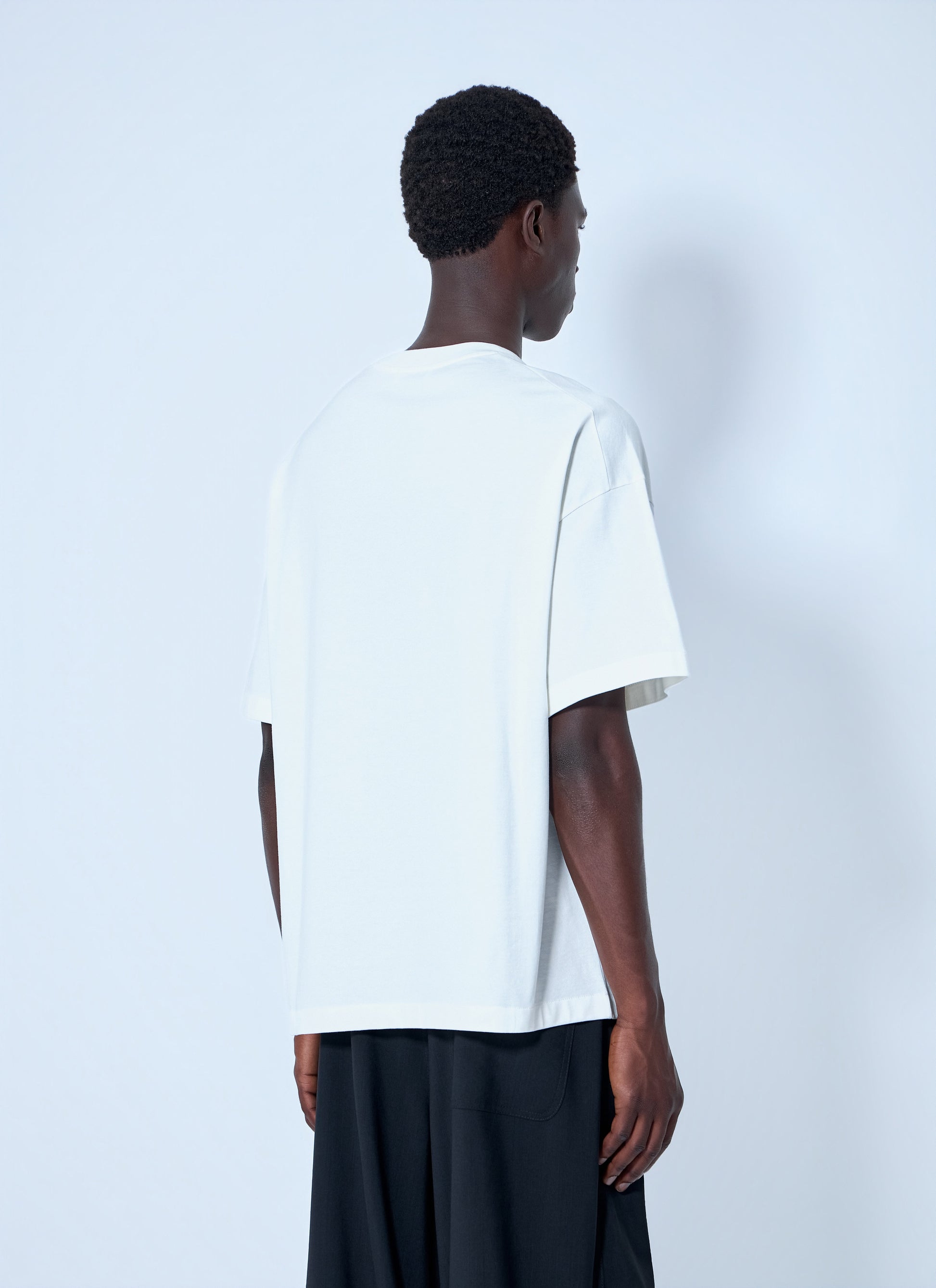 Jil Sander Men Cotton Jersey Crewneck T-Shirt JIL SANDER