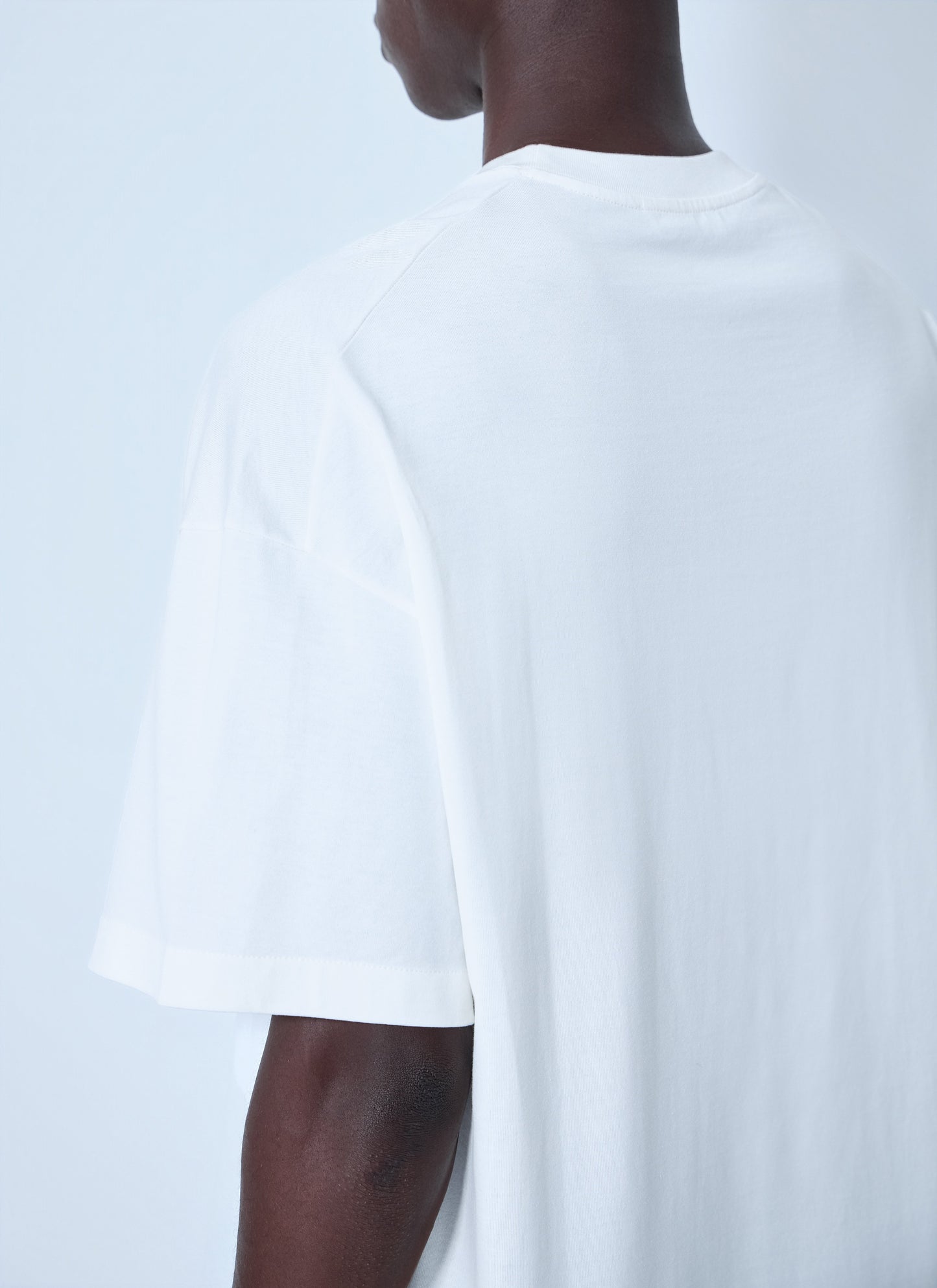 Jil Sander Men Cotton Jersey Crewneck T-Shirt