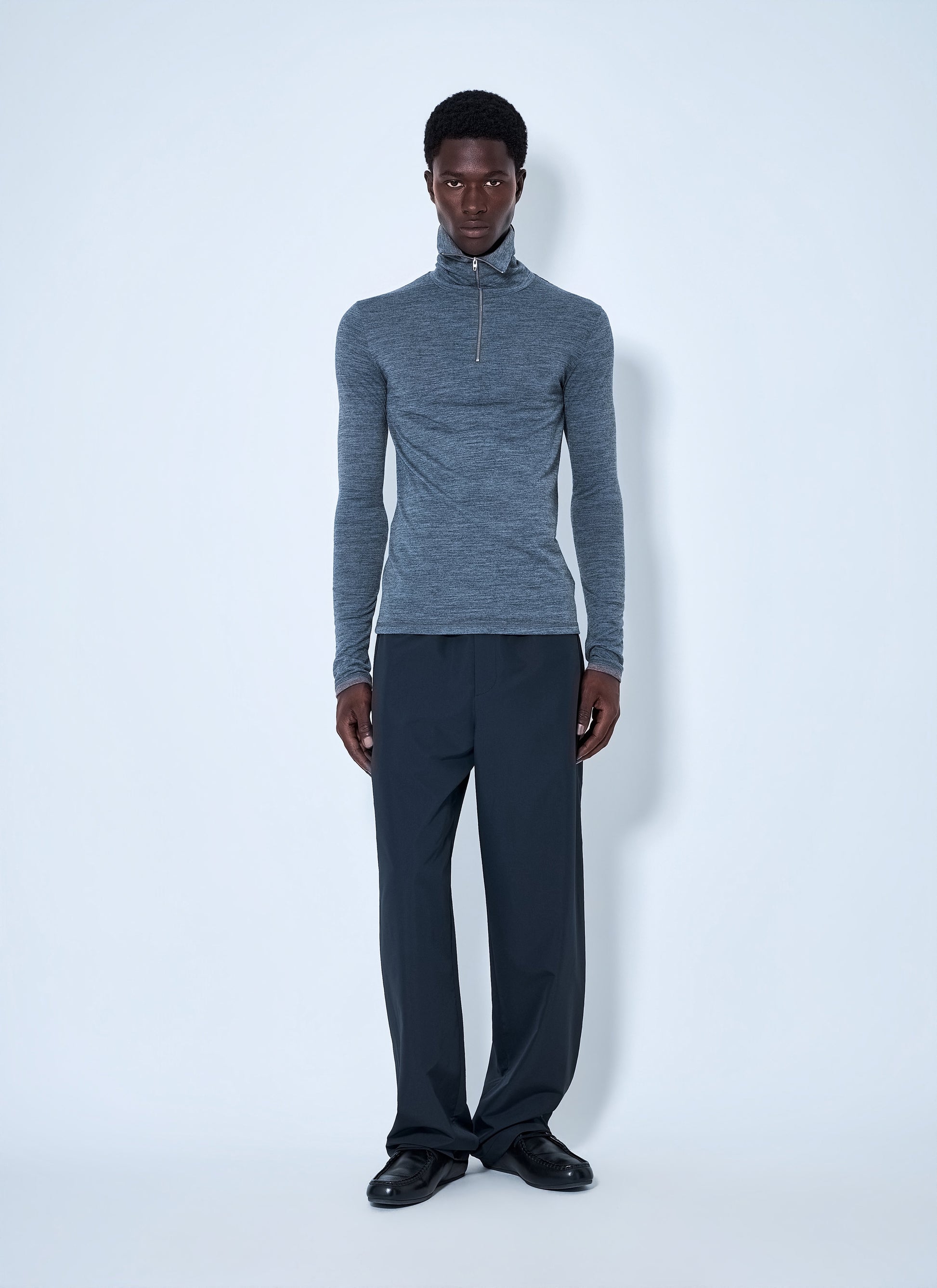 Jil Sander Men Half-Zip Long Sleeve Top JIL SANDER