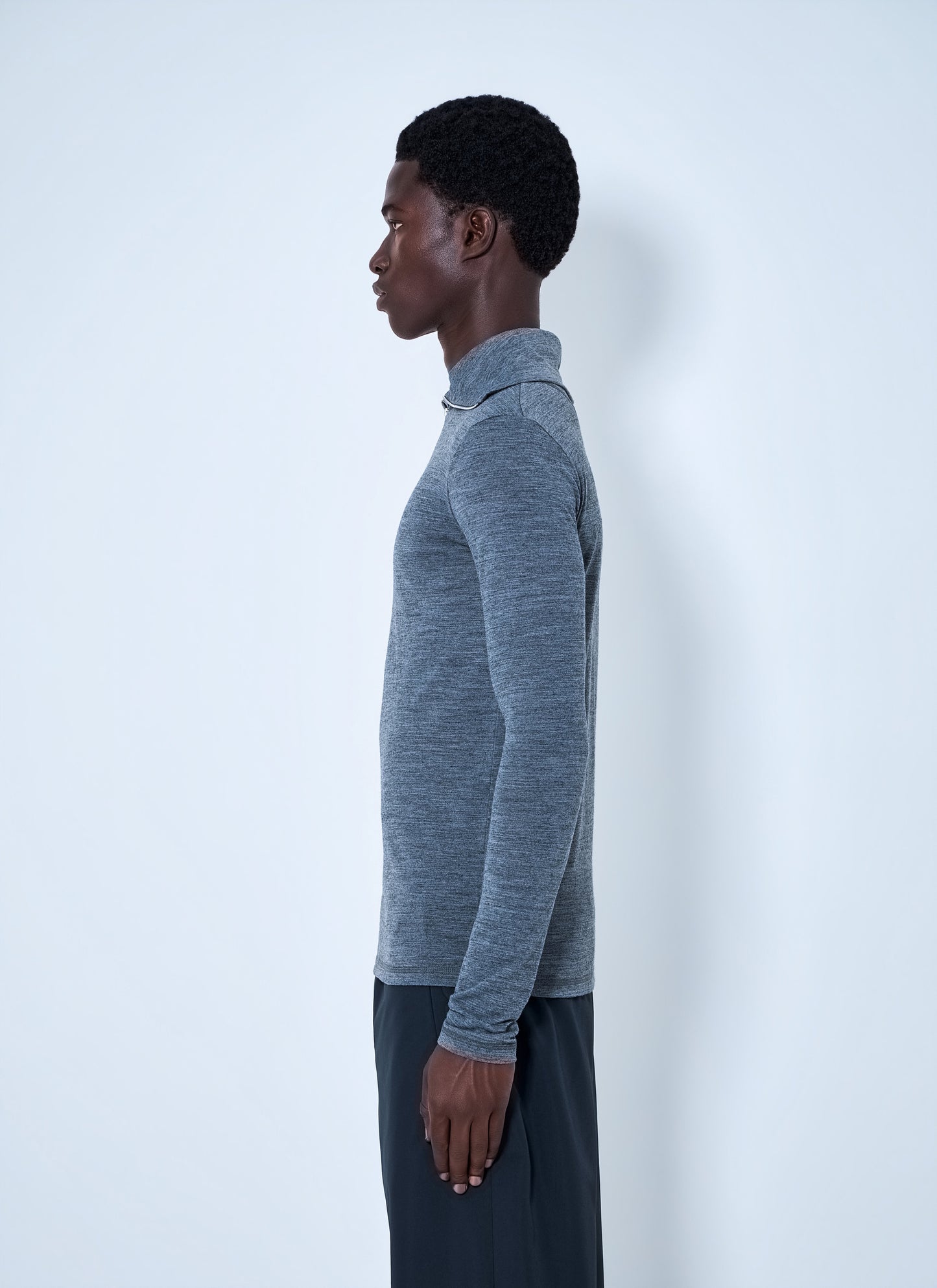 Jil Sander Men Half-Zip Long Sleeve Top JIL SANDER