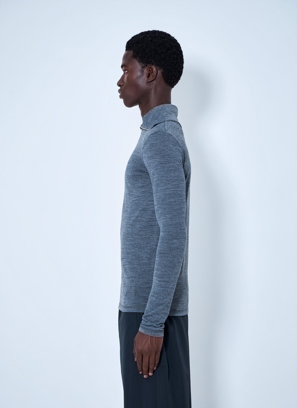 Jil Sander Men Half-Zip Long Sleeve Top JIL SANDER