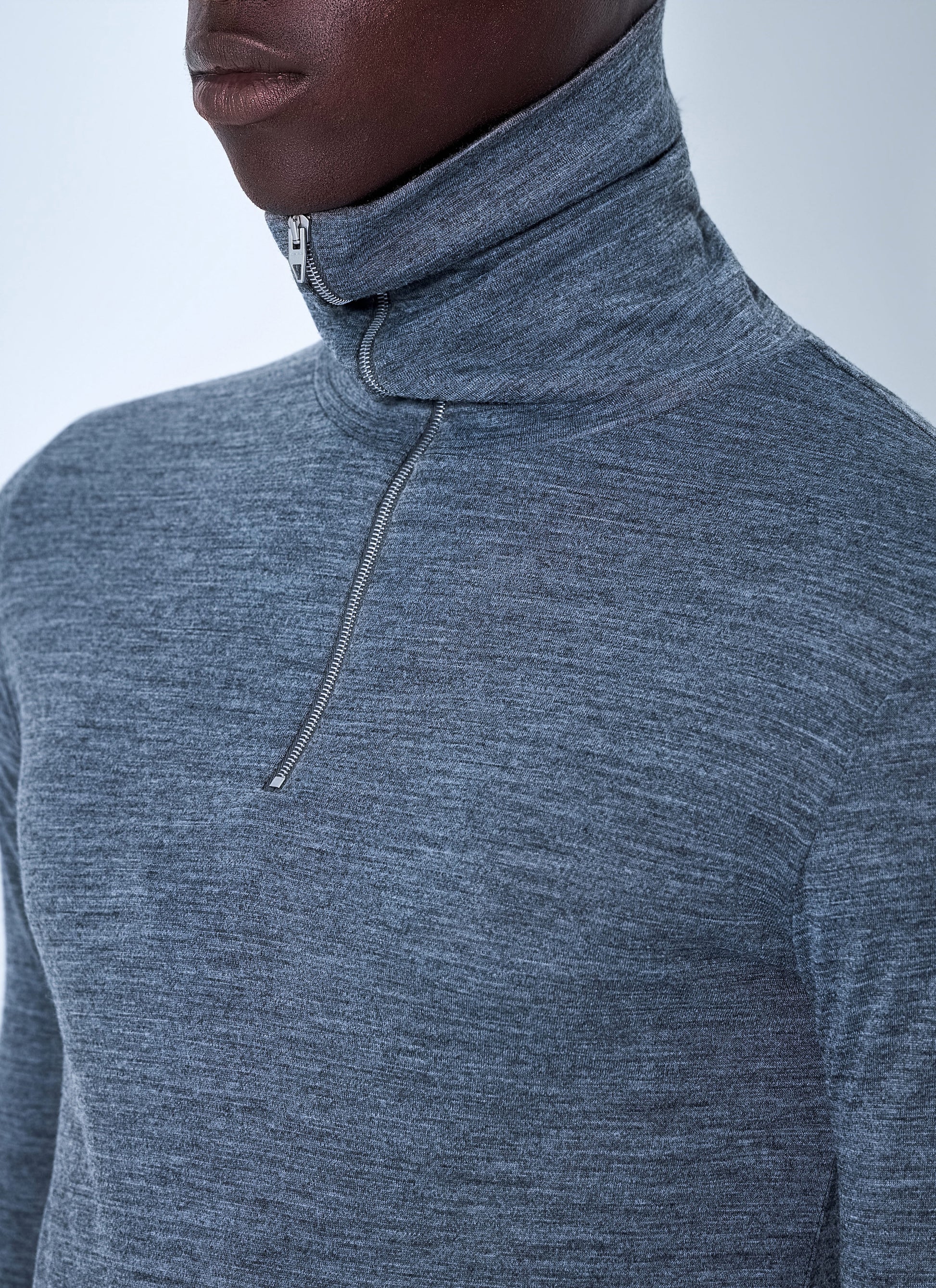 Jil Sander Men Half-Zip Long Sleeve Top JIL SANDER