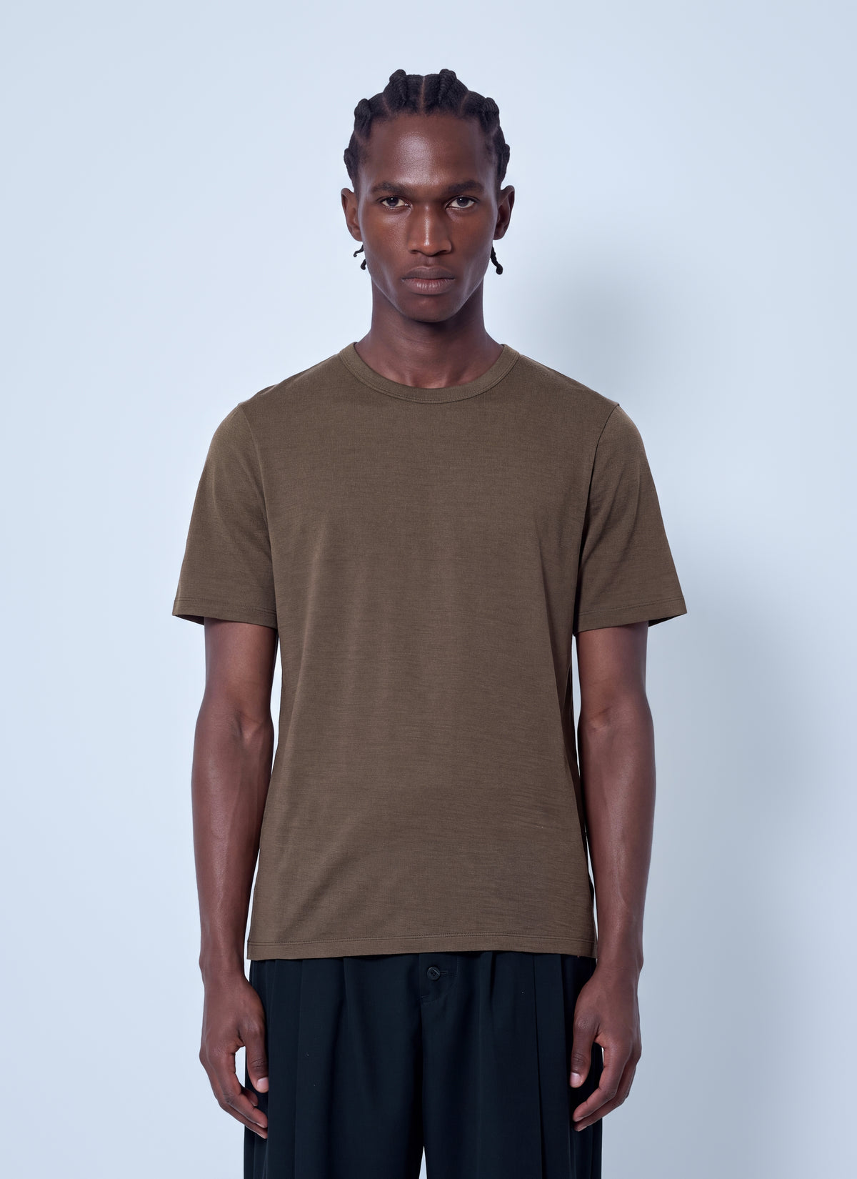 Jil Sander Men Cotton Crewneck T-Shirt JIL SANDER
