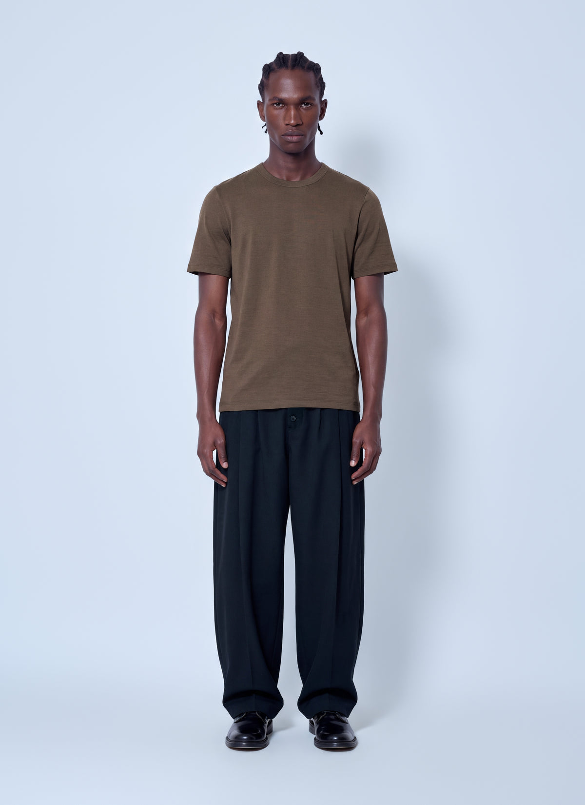 Jil Sander Men Cotton Crewneck T-Shirt JIL SANDER