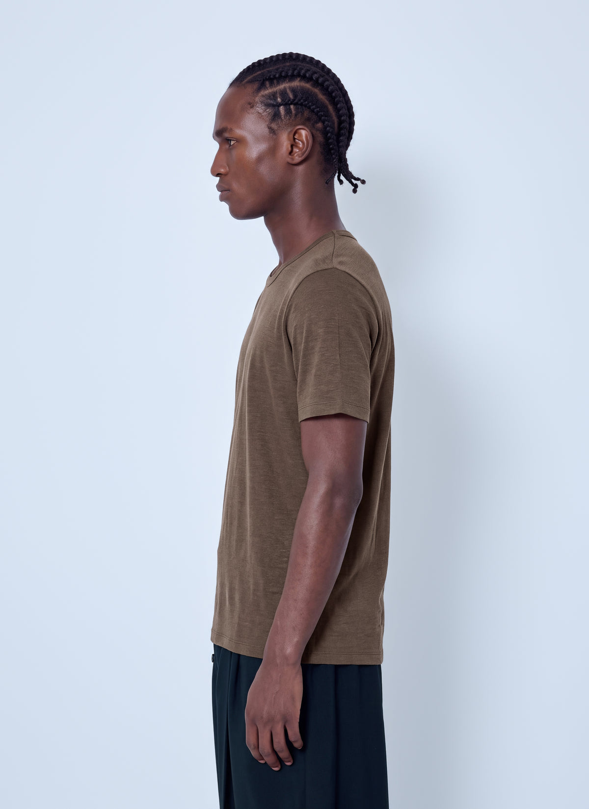 Jil Sander Men Cotton Crewneck T-Shirt JIL SANDER