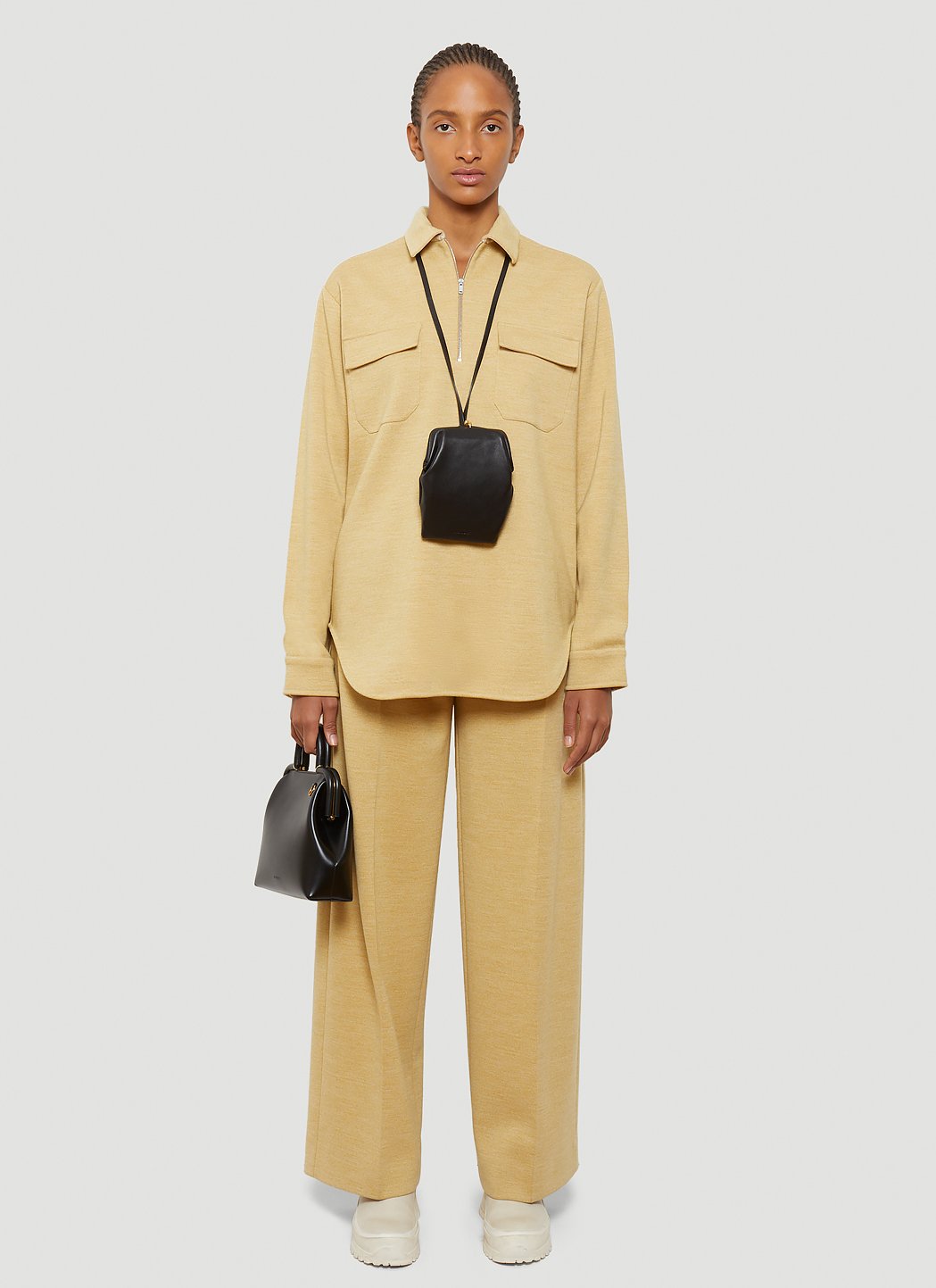 Jil Sander Women Half-Zip Shirt JIL SANDER