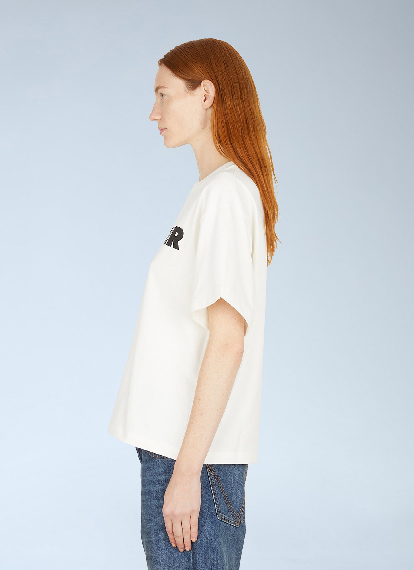 Jil Sander Women Logo Print T-Shirt JIL SANDER