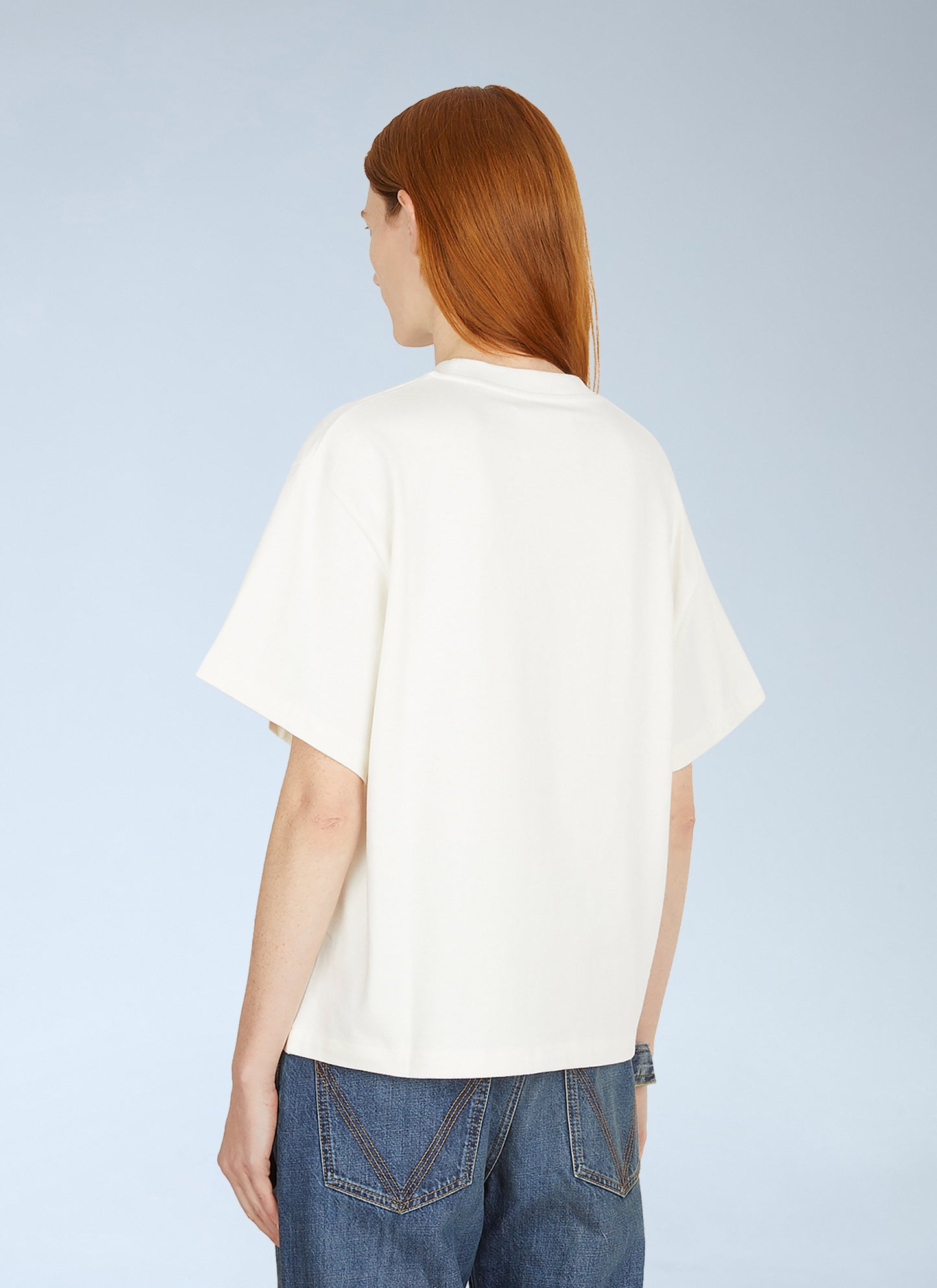 Jil Sander Women Logo Print T-Shirt JIL SANDER