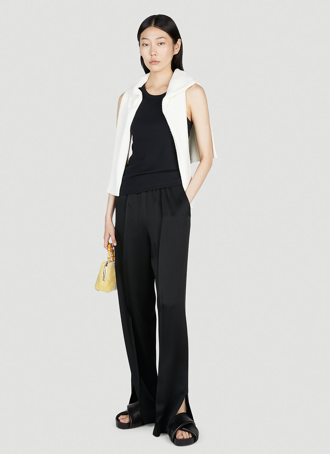 Jil Sander Women Split Cuff Pants JIL SANDER