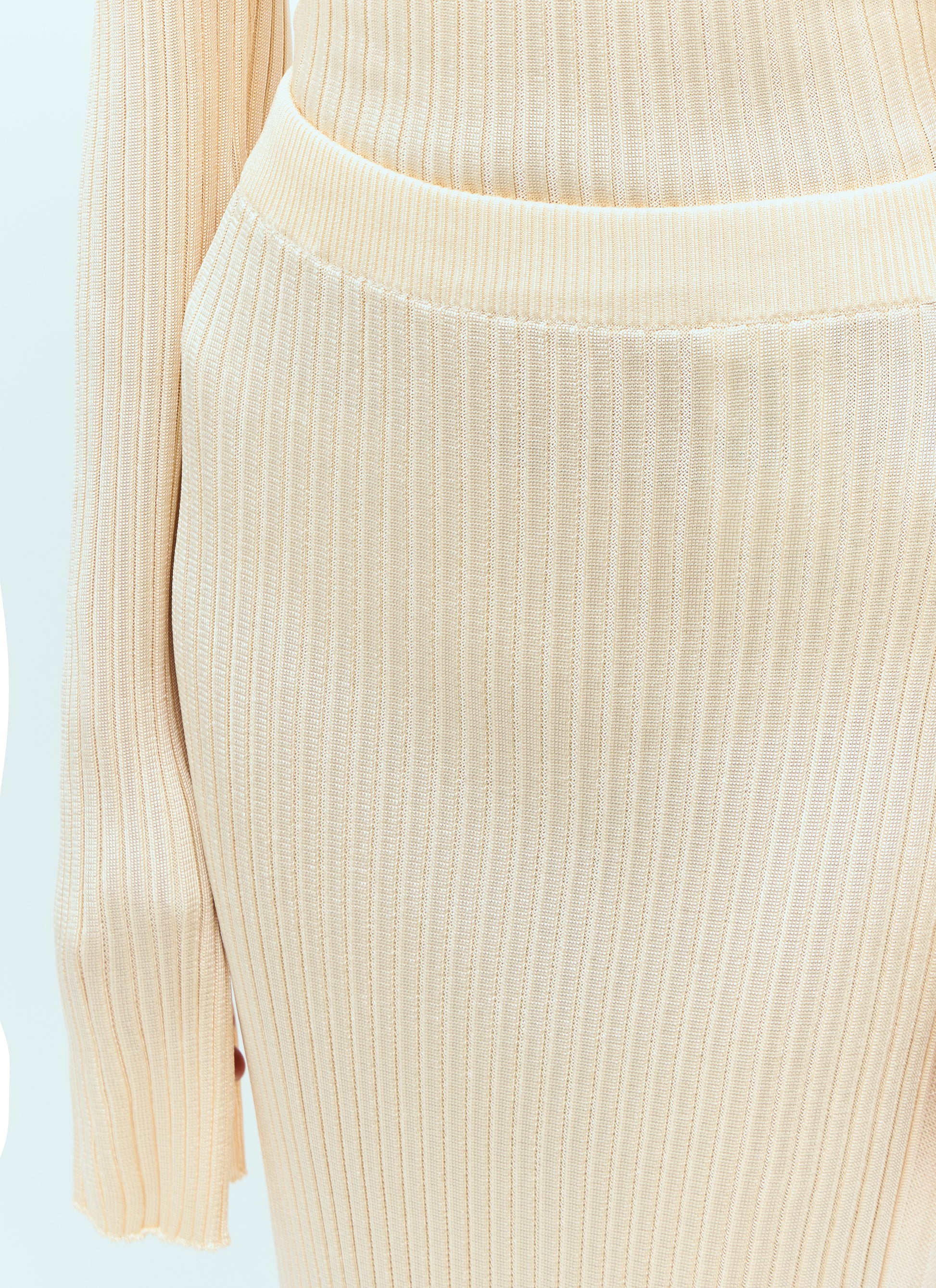 Jil Sander Women Rib Knit Midi Skirt JIL SANDER
