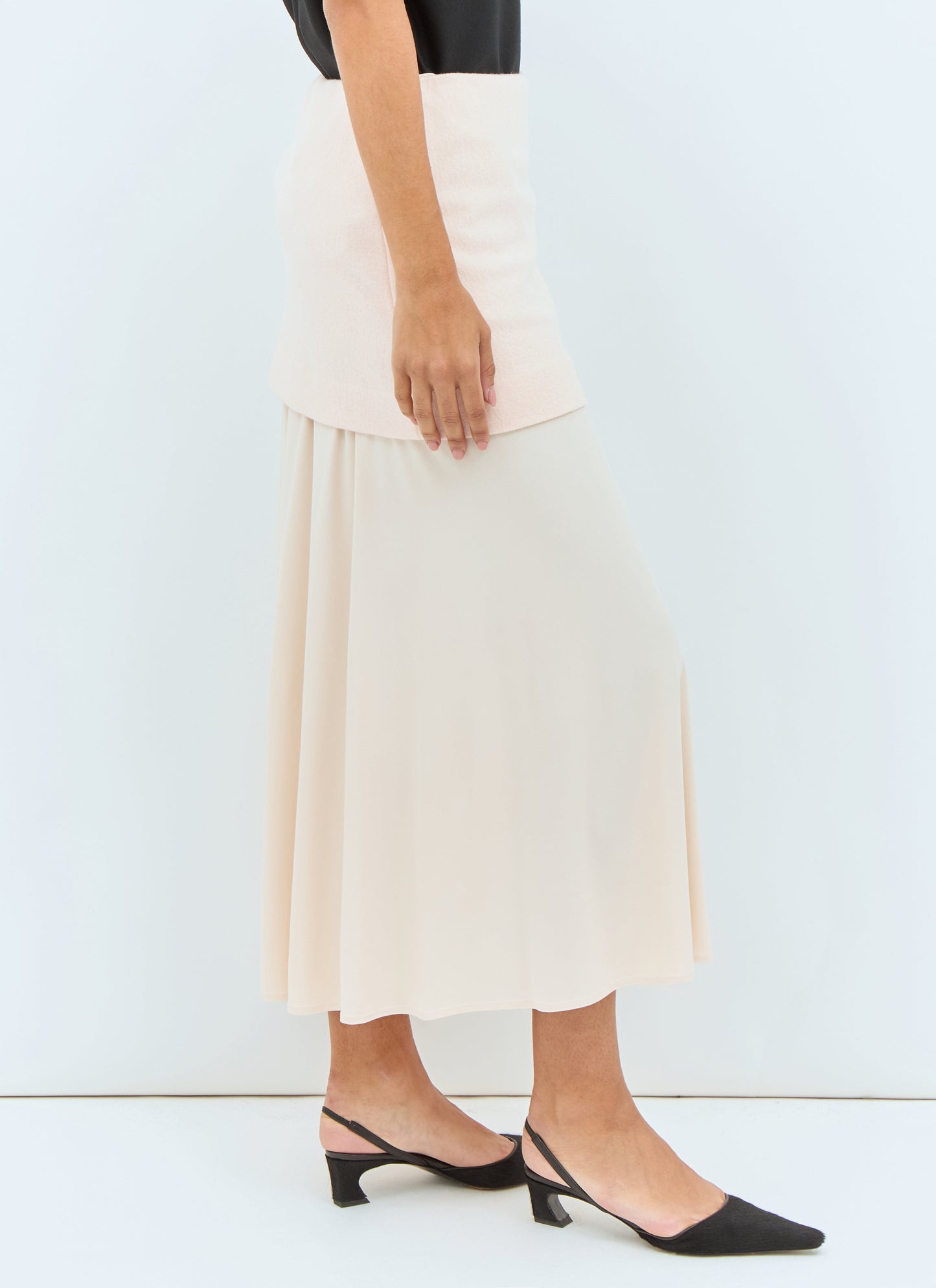 Jil Sander Women Layered Midi Skirt JIL SANDER