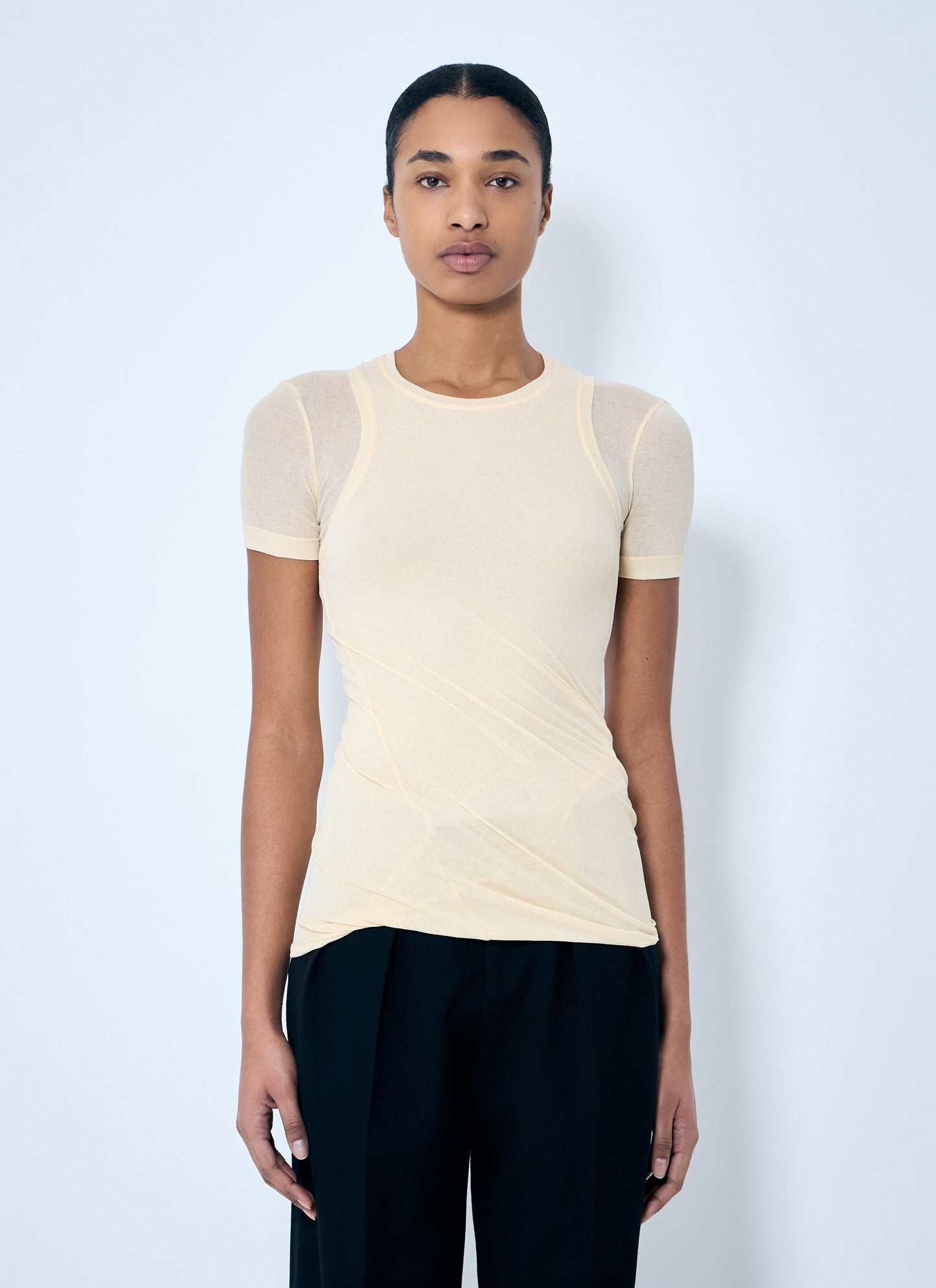 Jil Sander Women Layered T-Shirt JIL SANDER