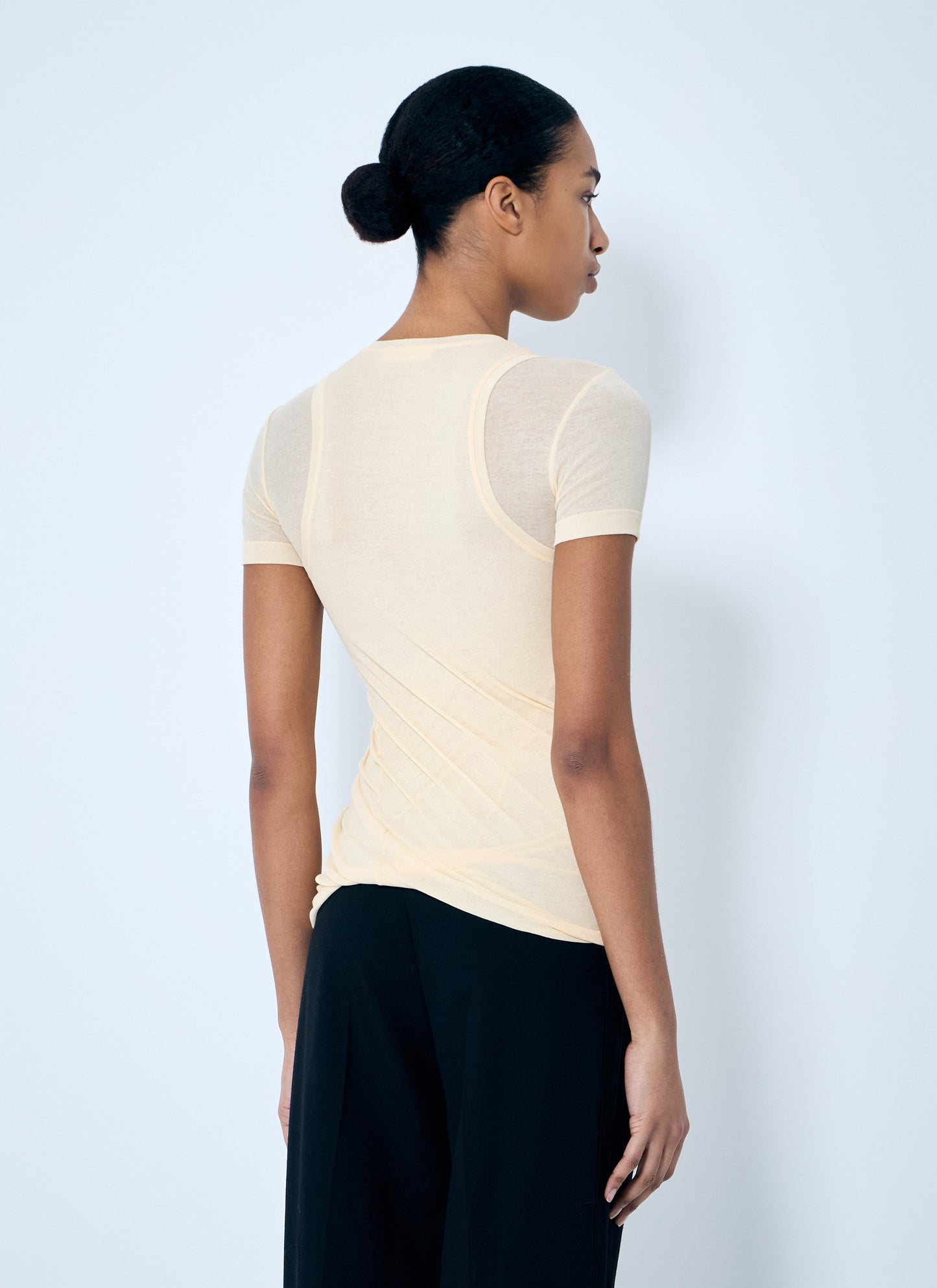 Jil Sander Women Layered T-Shirt JIL SANDER