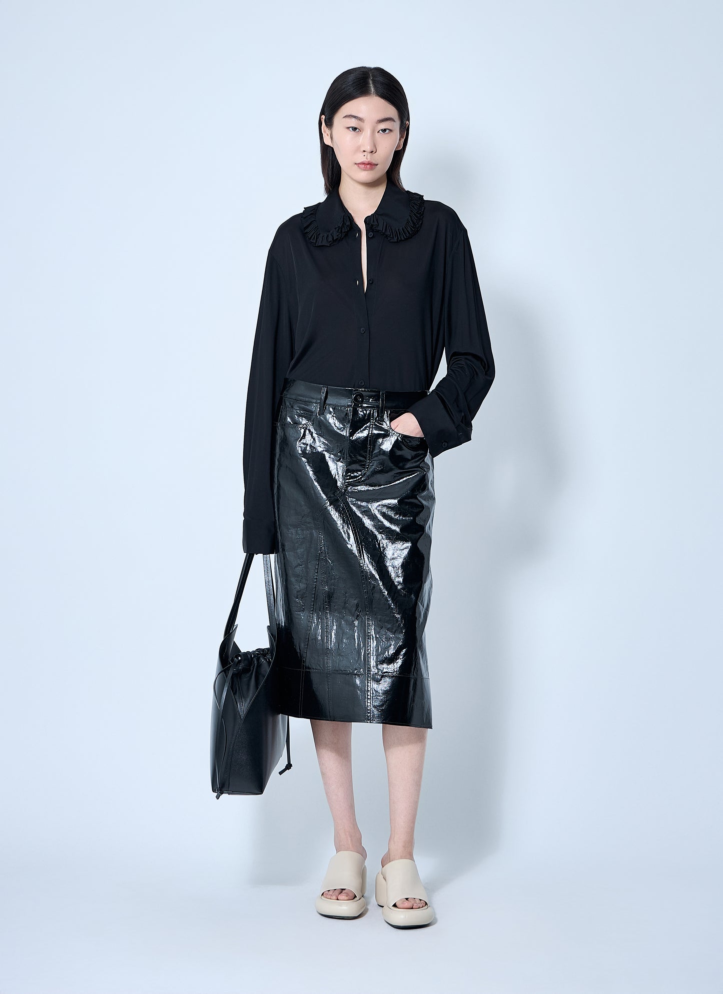 Jil Sander Women Viscose Shirt JIL SANDER