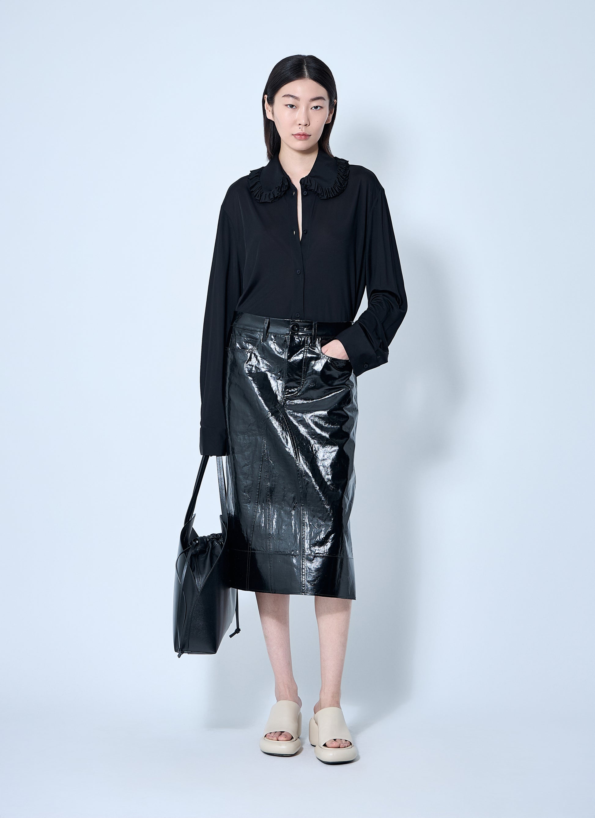 Jil Sander Women Viscose Shirt JIL SANDER
