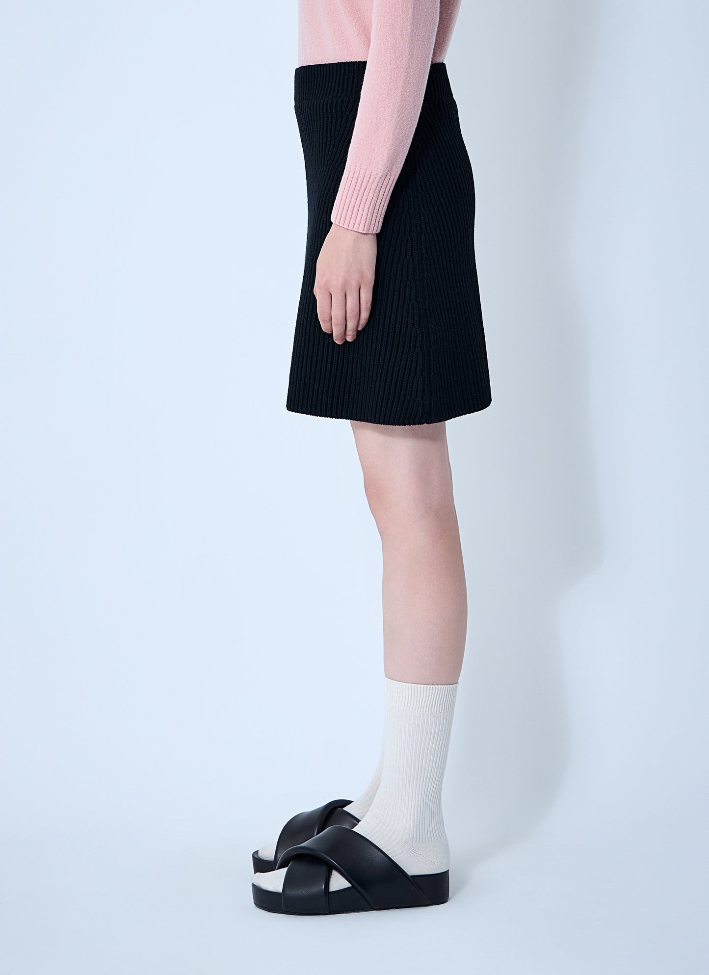 Jil Sander Women Wool Mini Skirt JIL SANDER