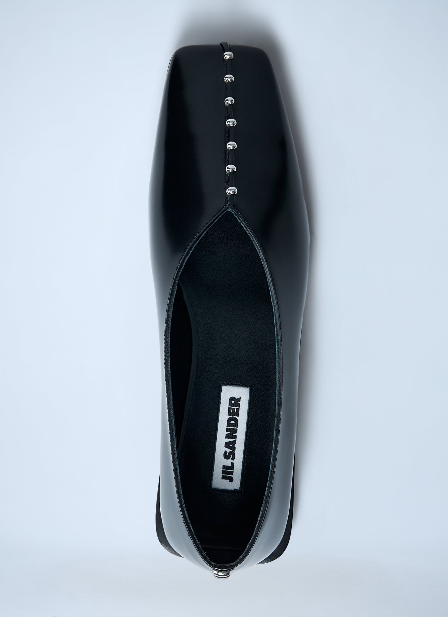 Jil Sander Women Leather Ballerina Flats JIL SANDER